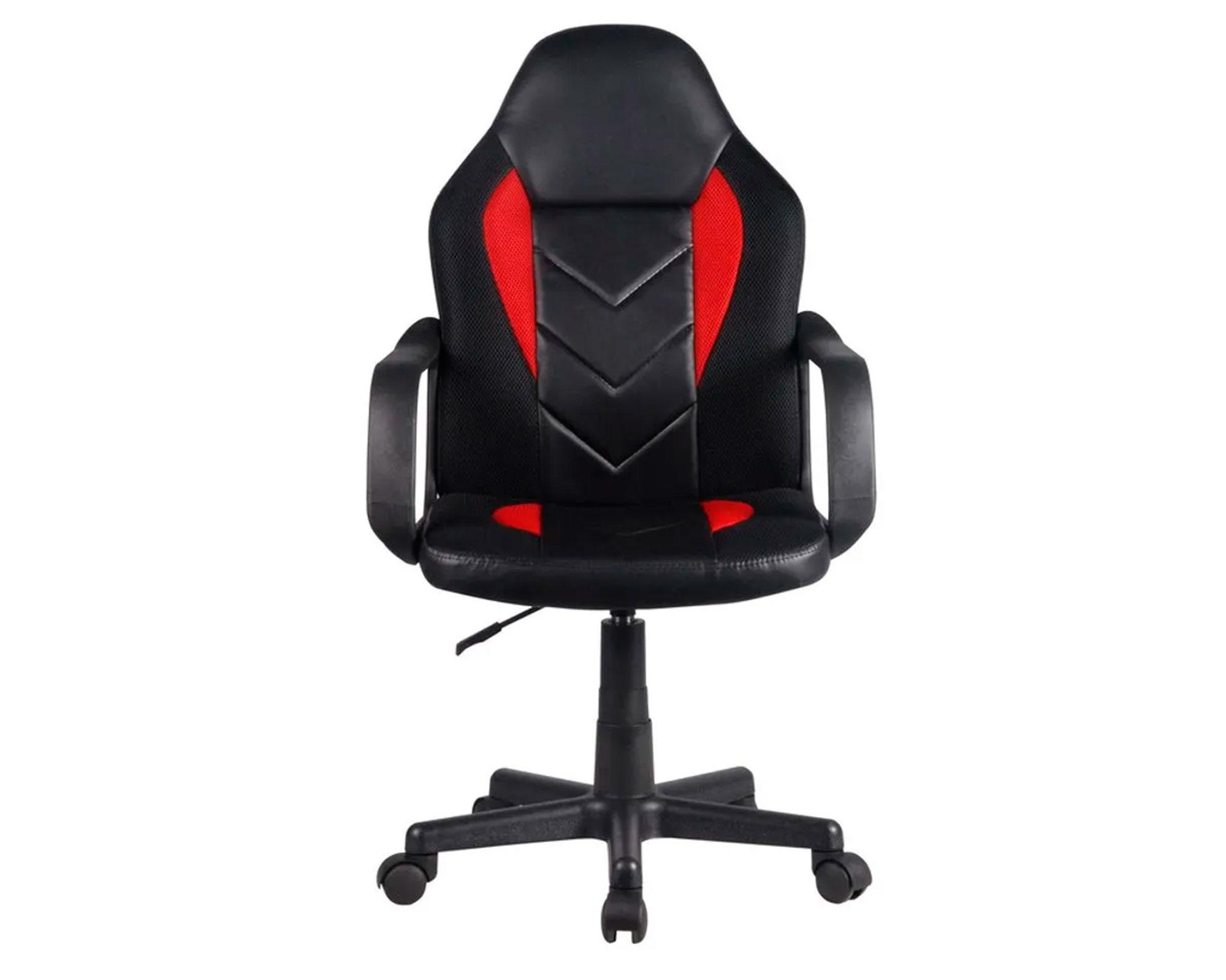 Silla gamer 5238 PR negro rojo M+Design-2