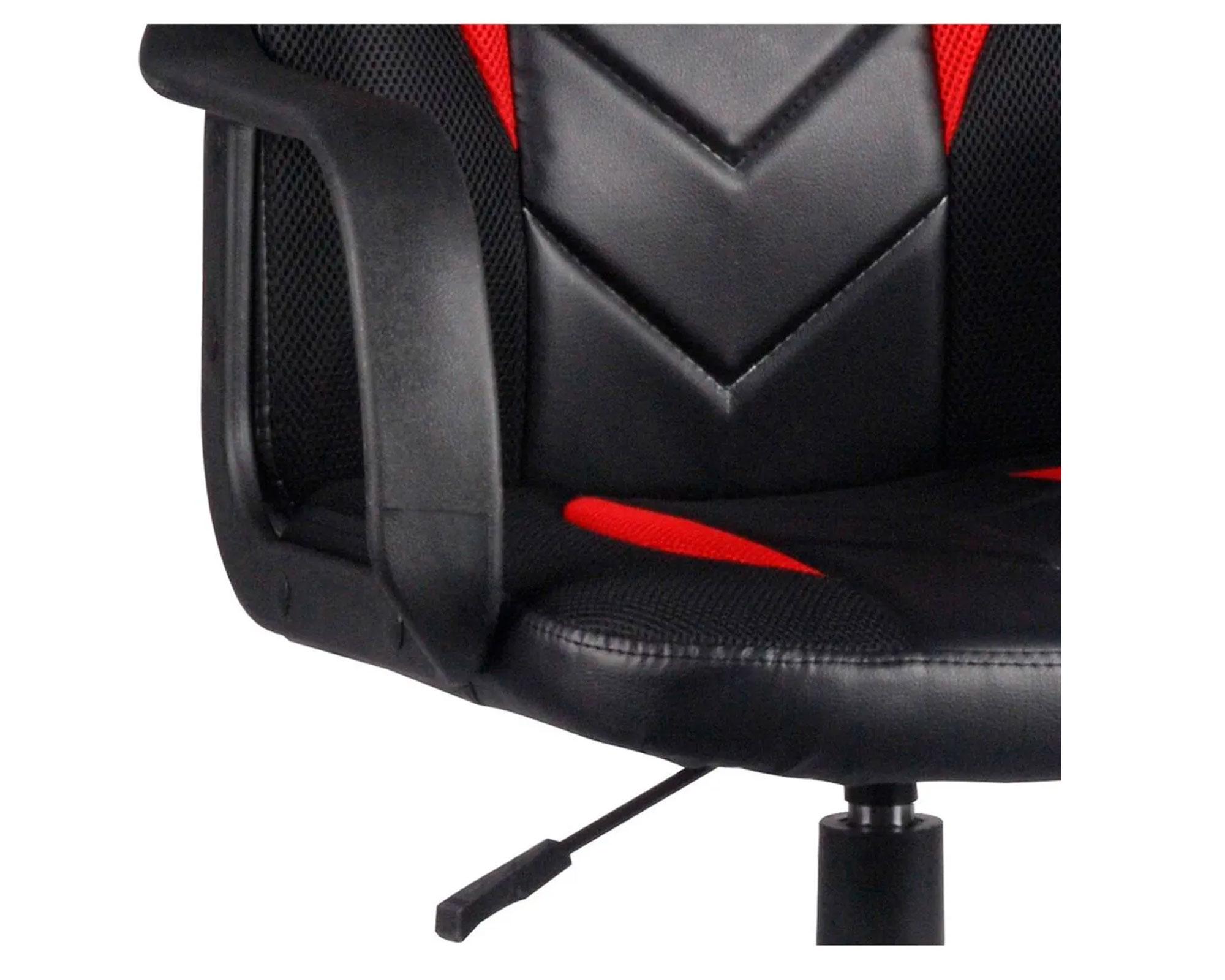 Silla gamer 5238 PR negro rojo M+Design-3