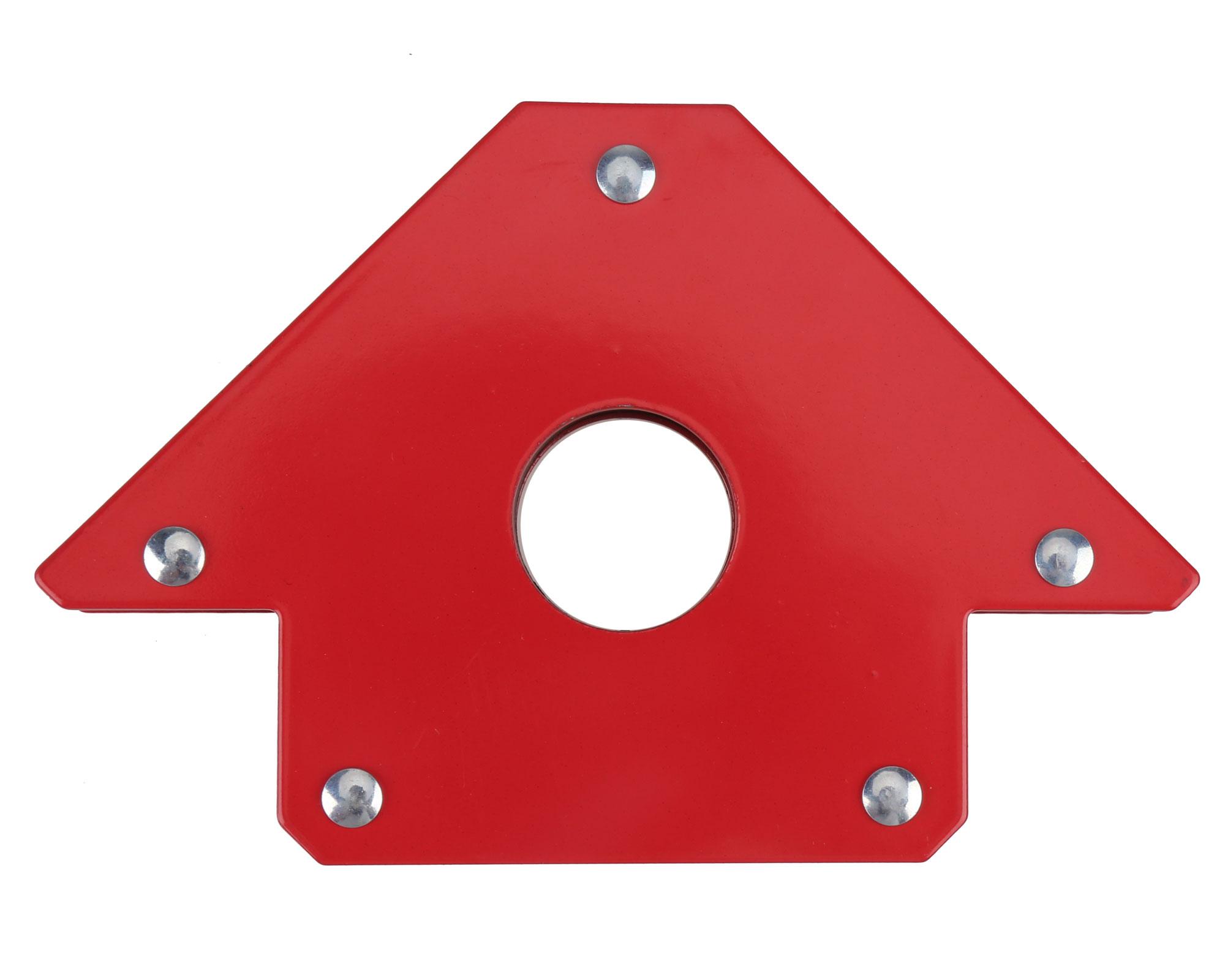 Imán de soldadura 4'' HEEHEEROB002 rojo Robust.-0