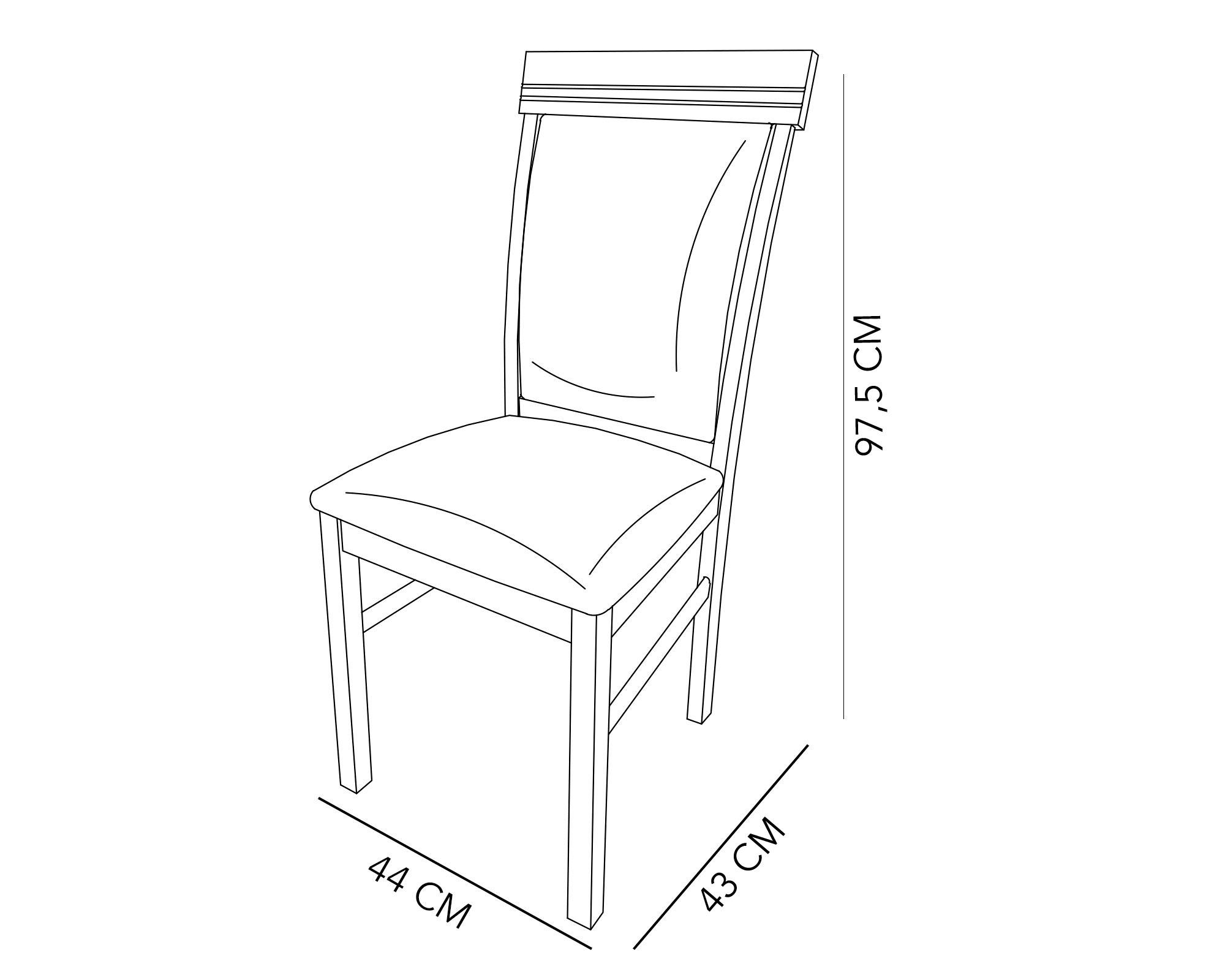 Comedor 6 sillas Ayden moca M+Design-6