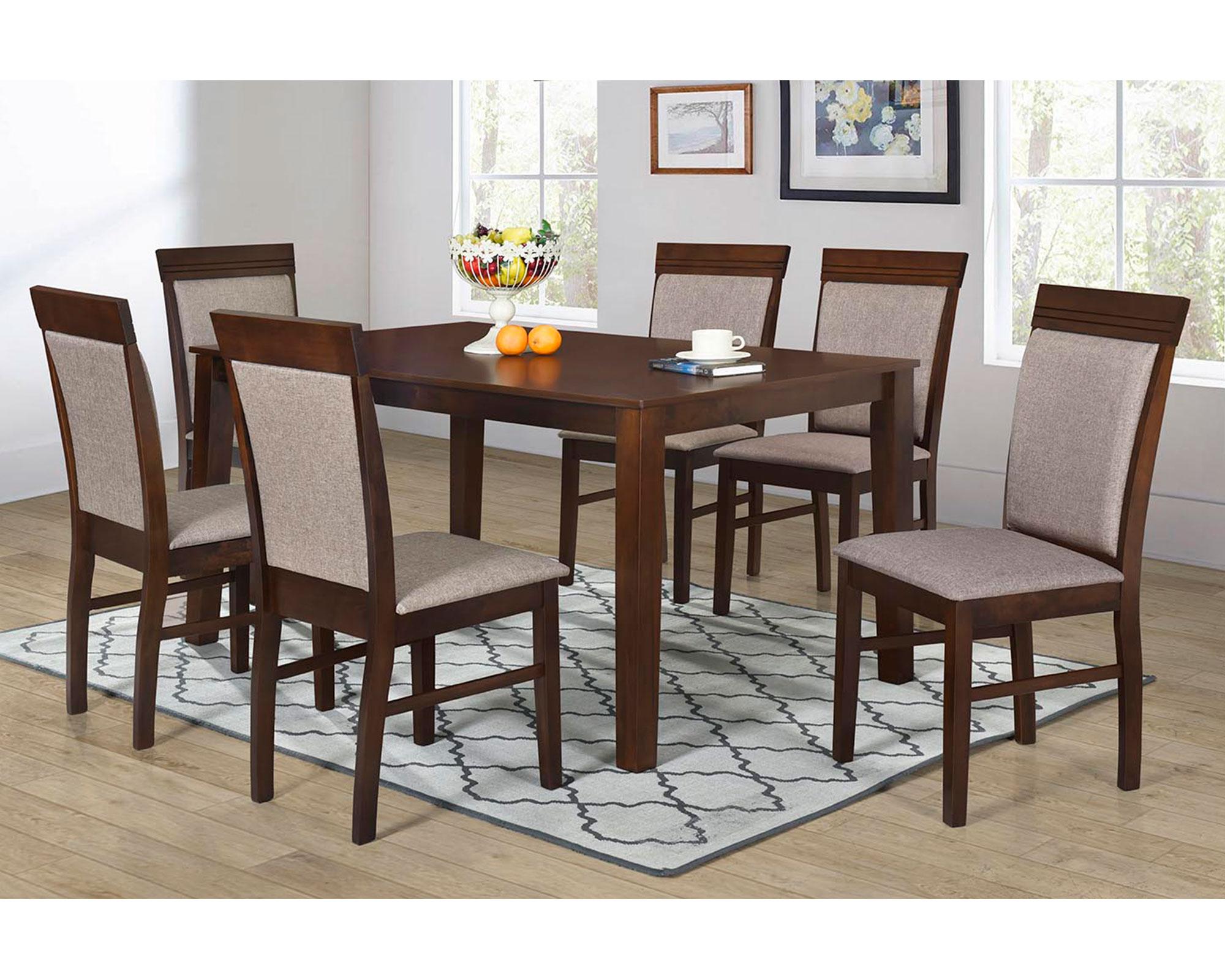 Comedor 6 sillas Ayden moca M+Design-4