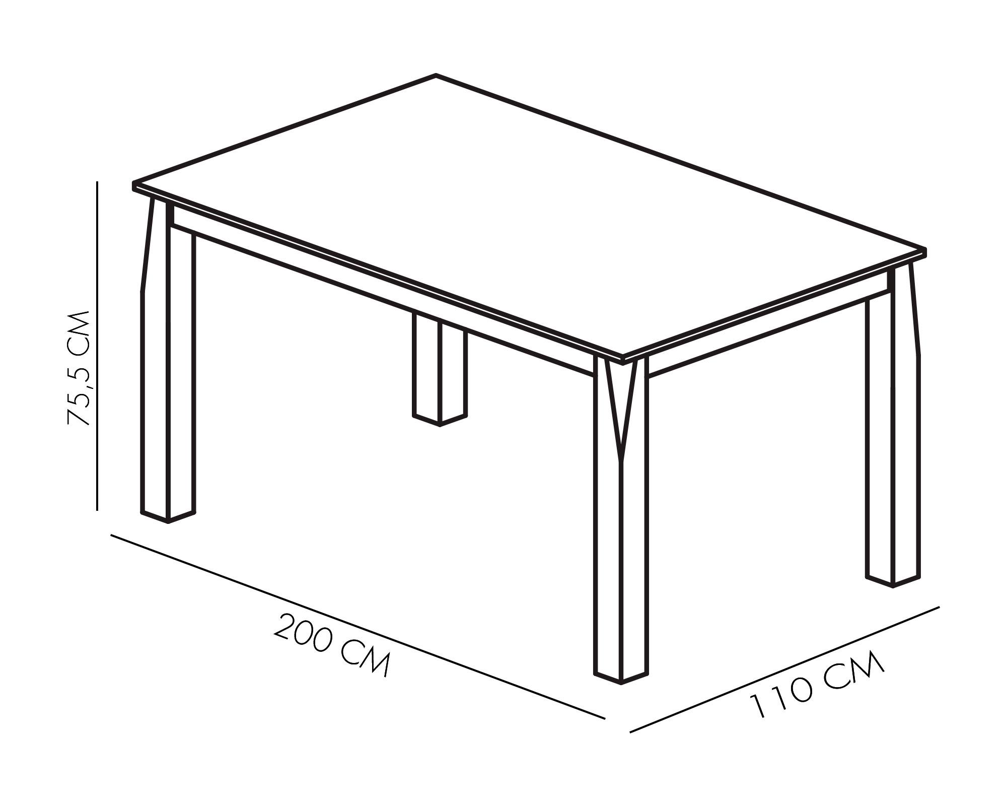 Comedor 8 sillas Alex moca/beige M+Design-6