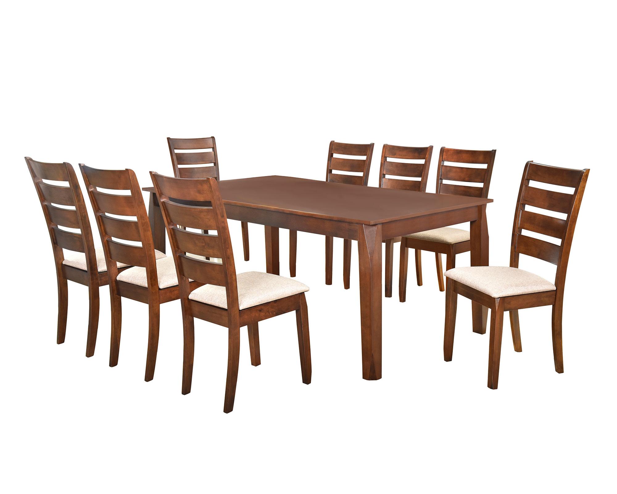 Comedor 8 sillas Alex moca/beige M+Design-0