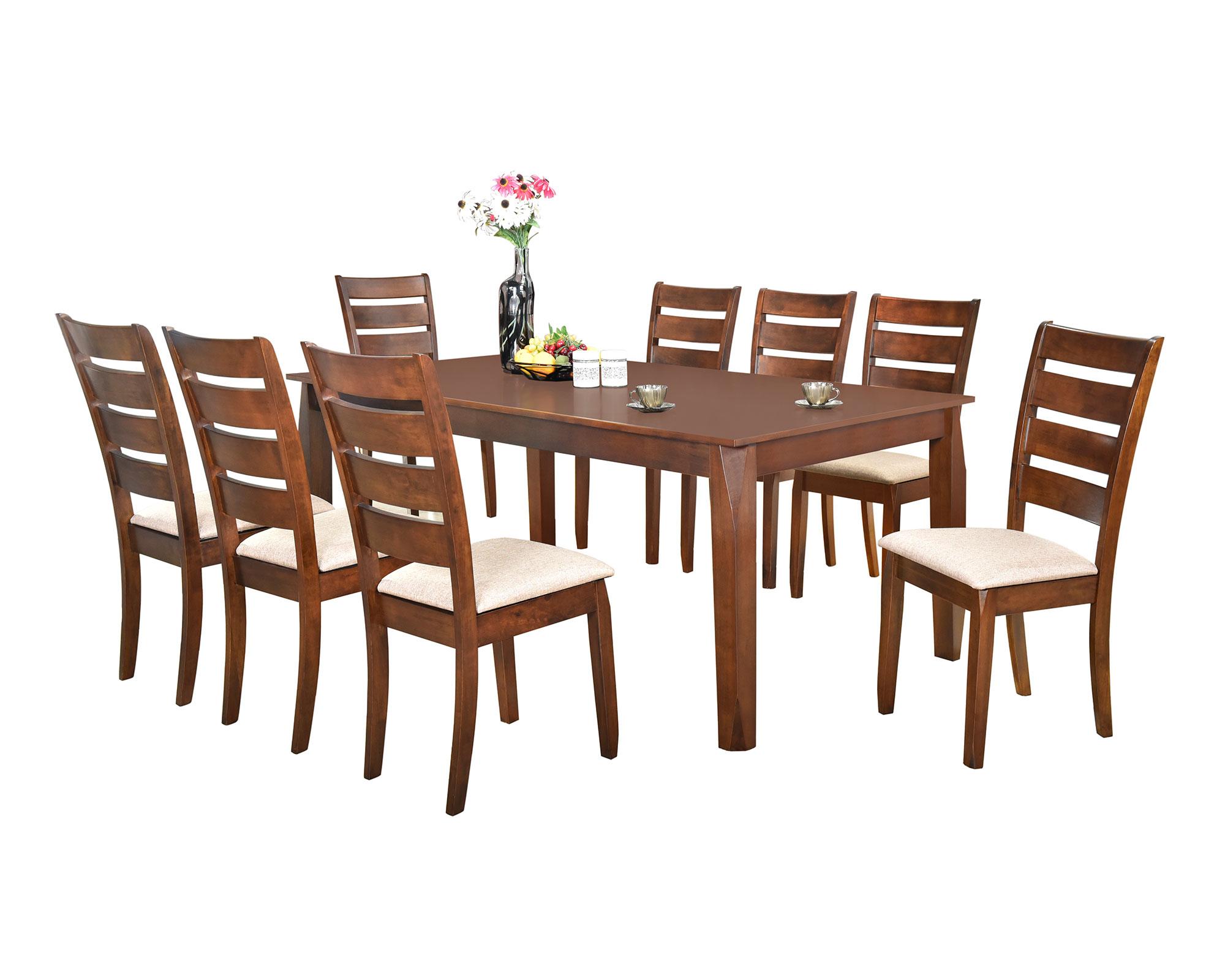 Comedor 8 sillas Alex moca/beige M+Design-5