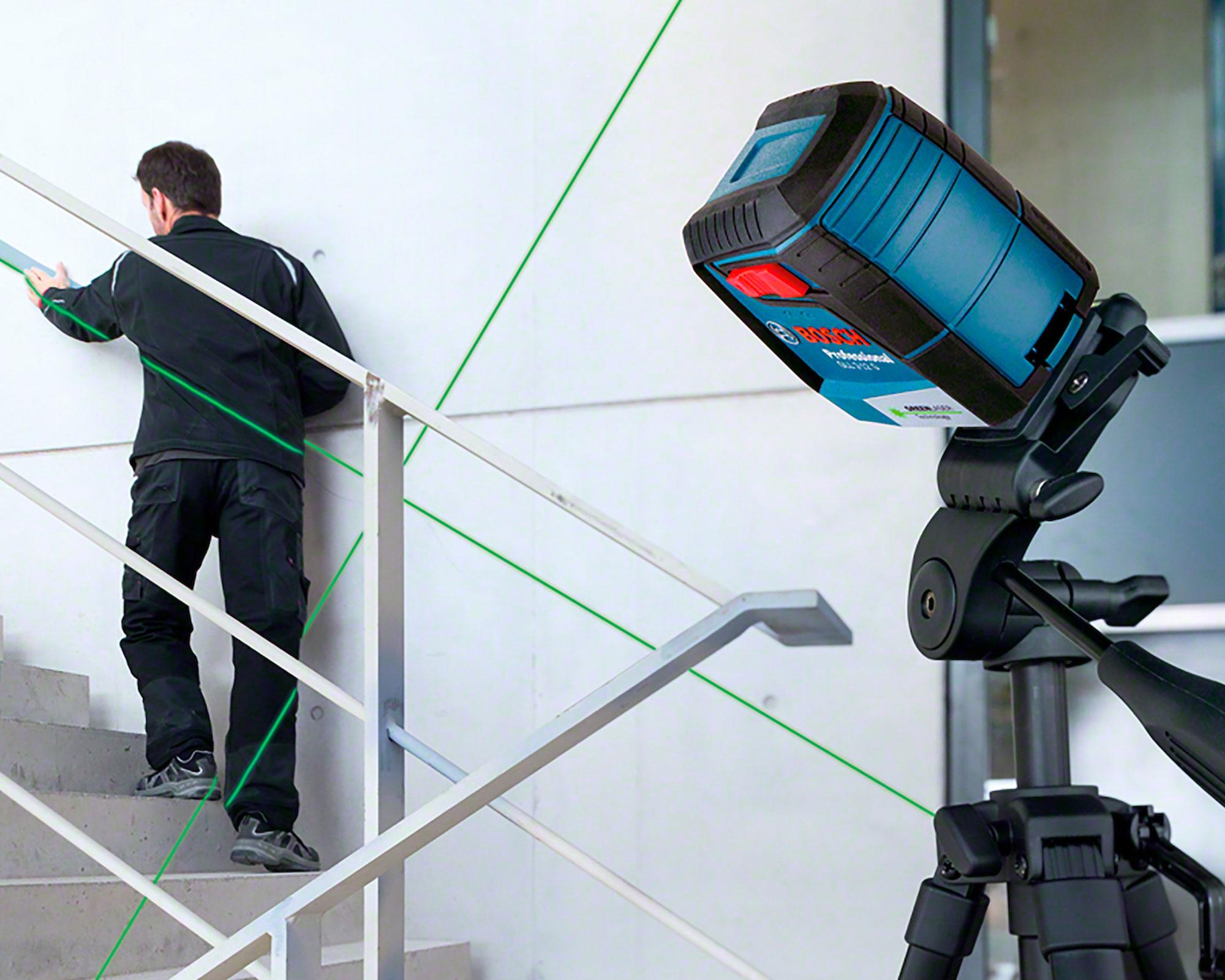 Nivel láser líneas cruzadas GLL 2-12 G Bosch-3