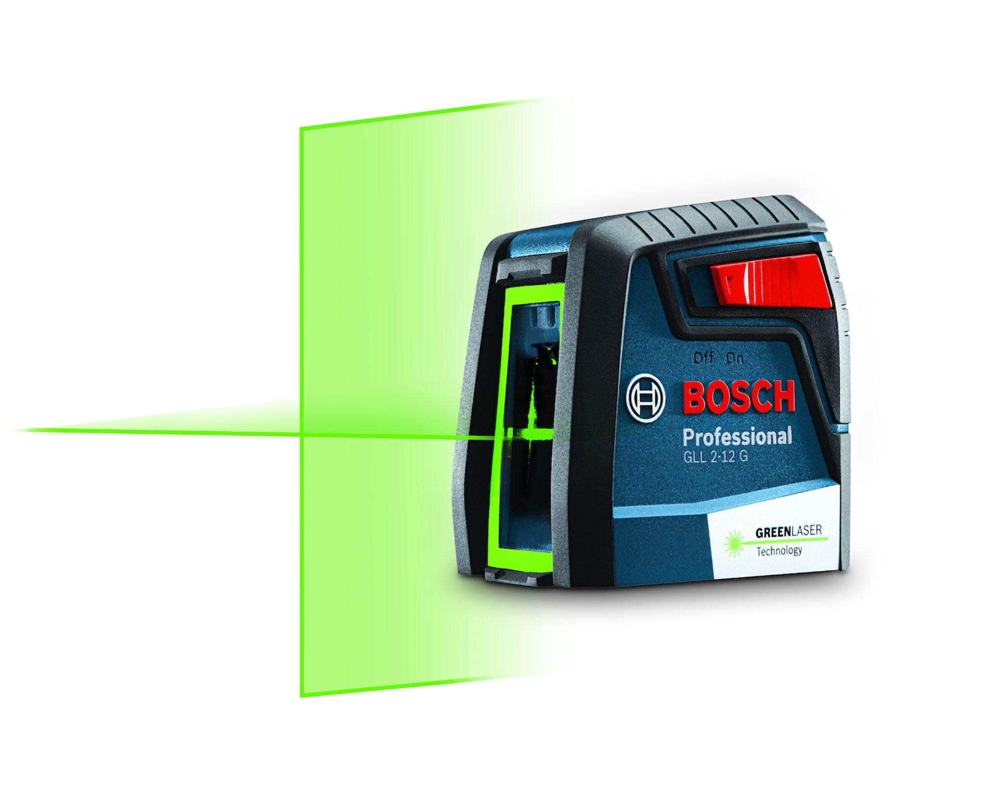 Nivel láser líneas cruzadas GLL 2-12 G Bosch-2
