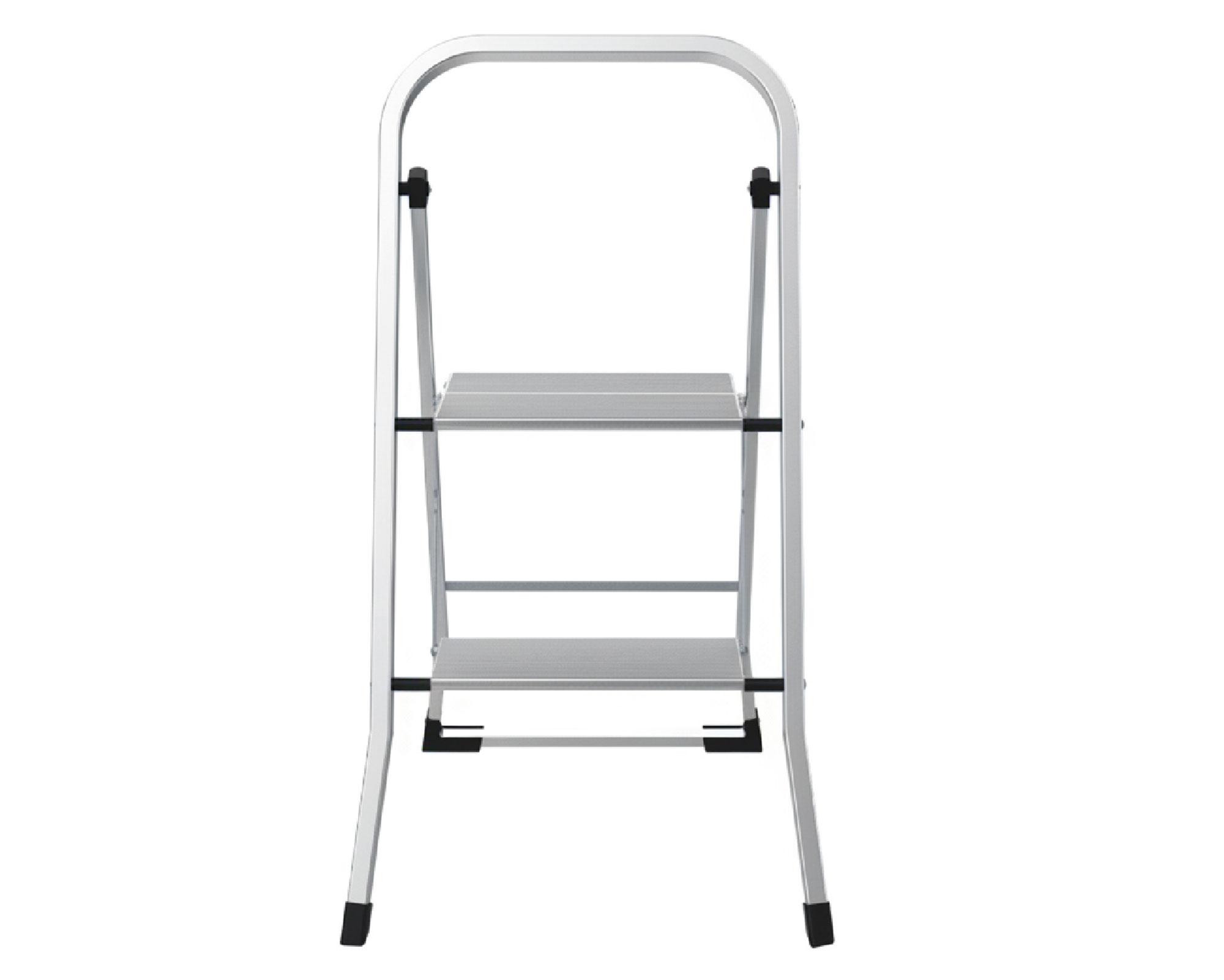 Escalera Cotidiana 2 Niveles Aluminio 150 kg-0