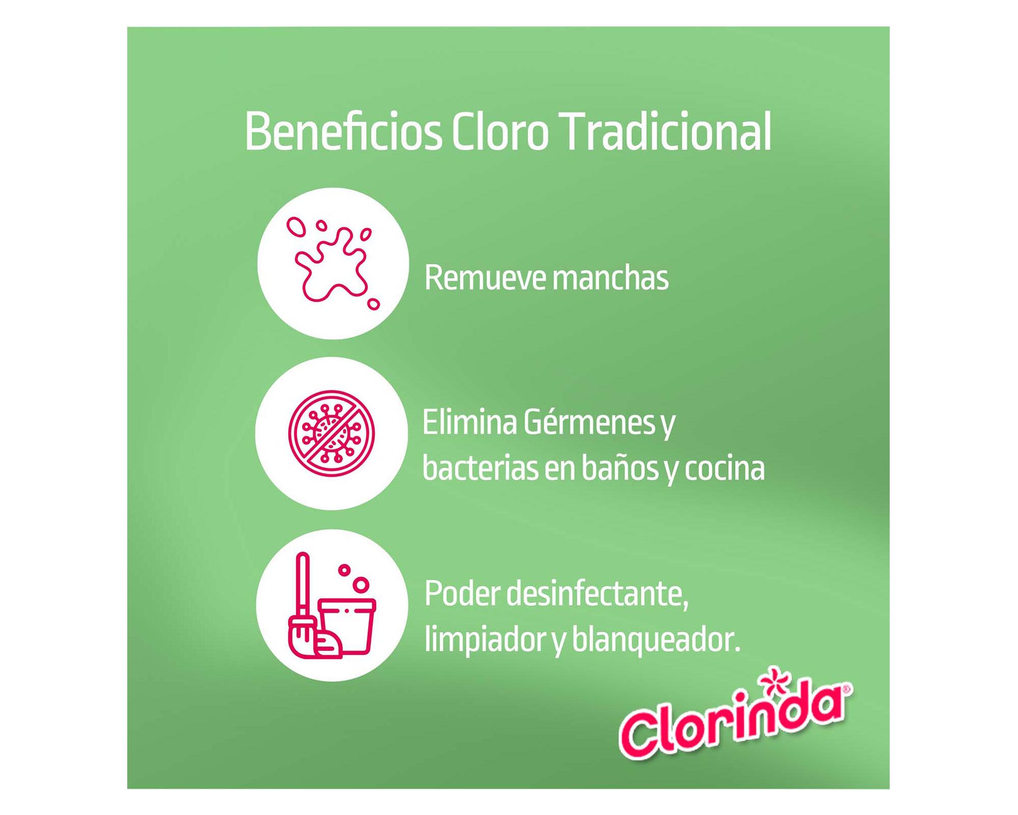 Cloro líquido tradicional 4 lt-4