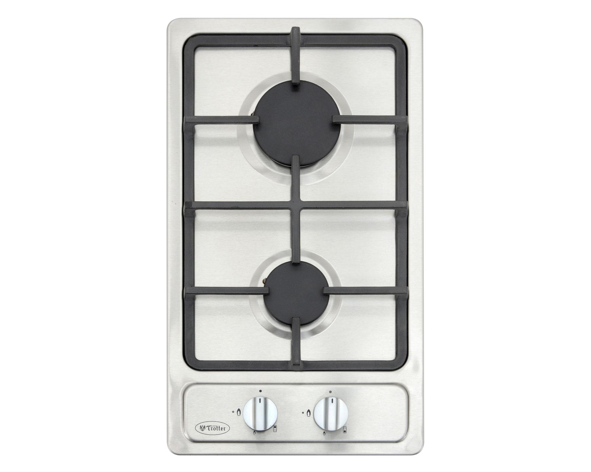 Encimera a gas 2 quemadores AT-XN BREIT 2P FF Albin Trotter.-0