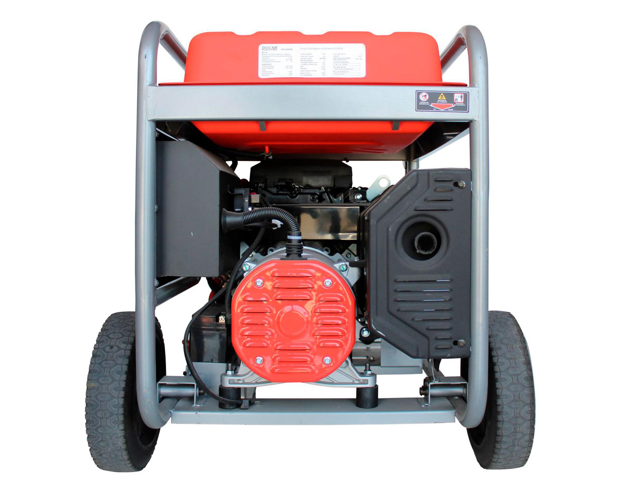 Generador a gasolina 12000W 40 lt DG15000E Ducar-3