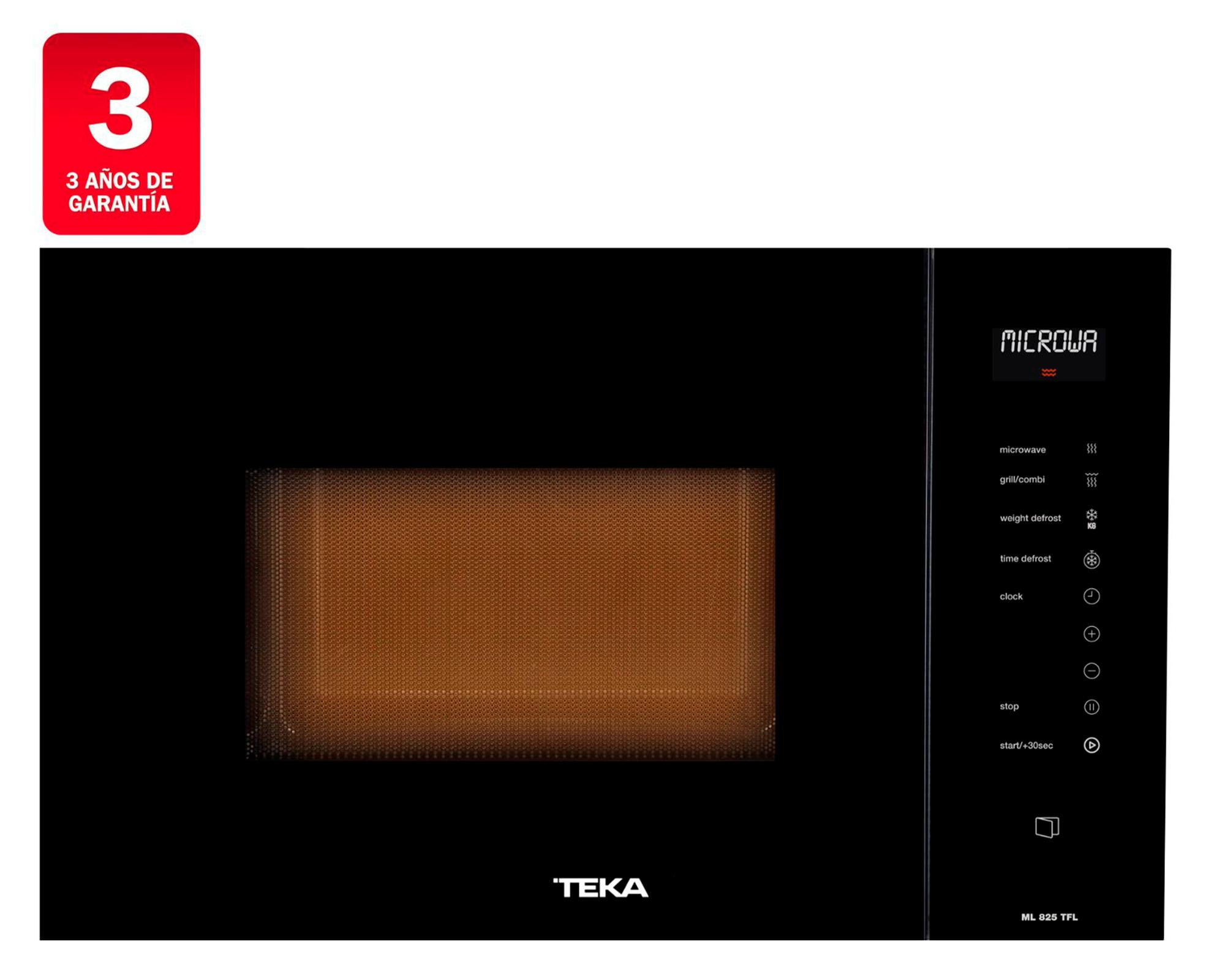 Microondas empotrable ML 825 TFL  25 lt negro-1