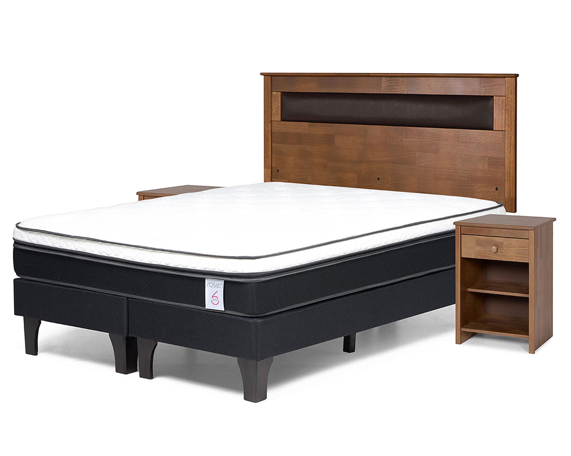 Cama europea king New style 6 + set Ferrara Rosen-1