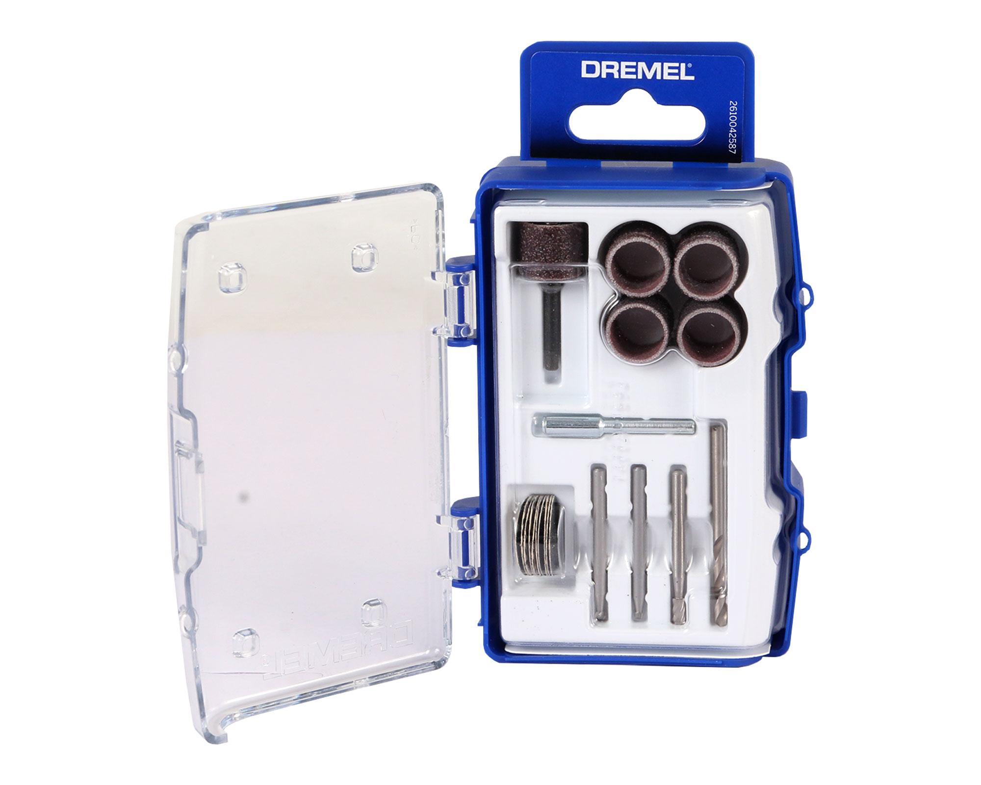 Kit madera 20 piezas Dremel.-4