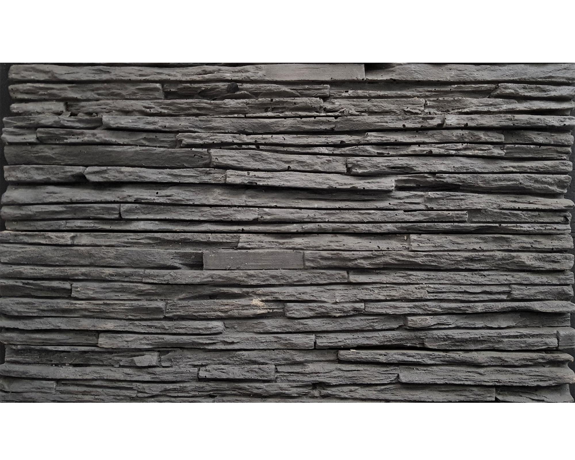 Piedra 10x50 cm cascada negro 0,30 m2 NatStone-0