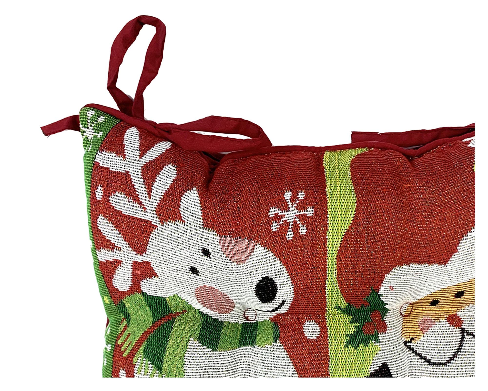 Cojín silla navidad 40x40 cm Personajes M+Design-1