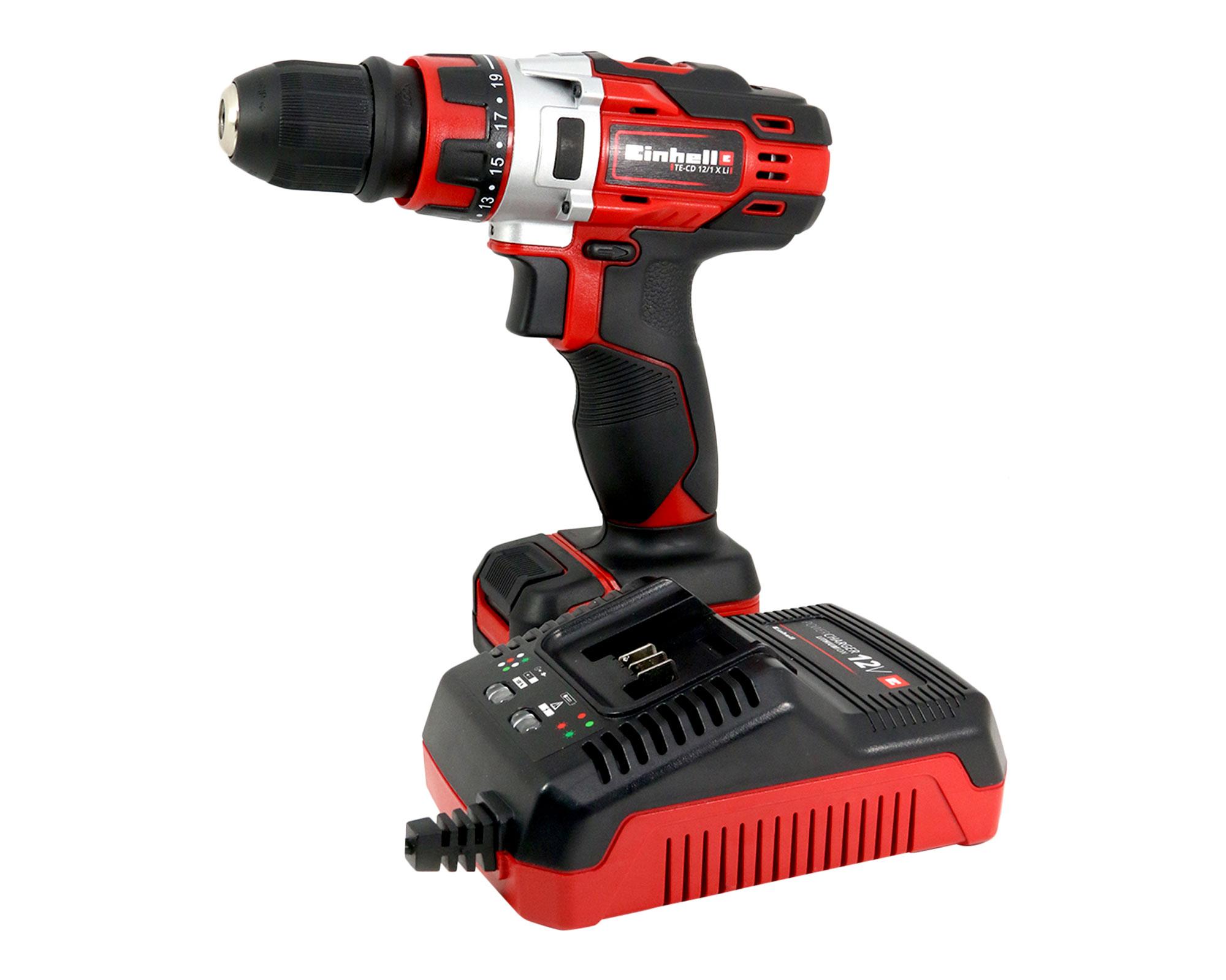 Taladro inalámbrico 12V 10mm TE-CD 12/1 X-Li Einhell-2