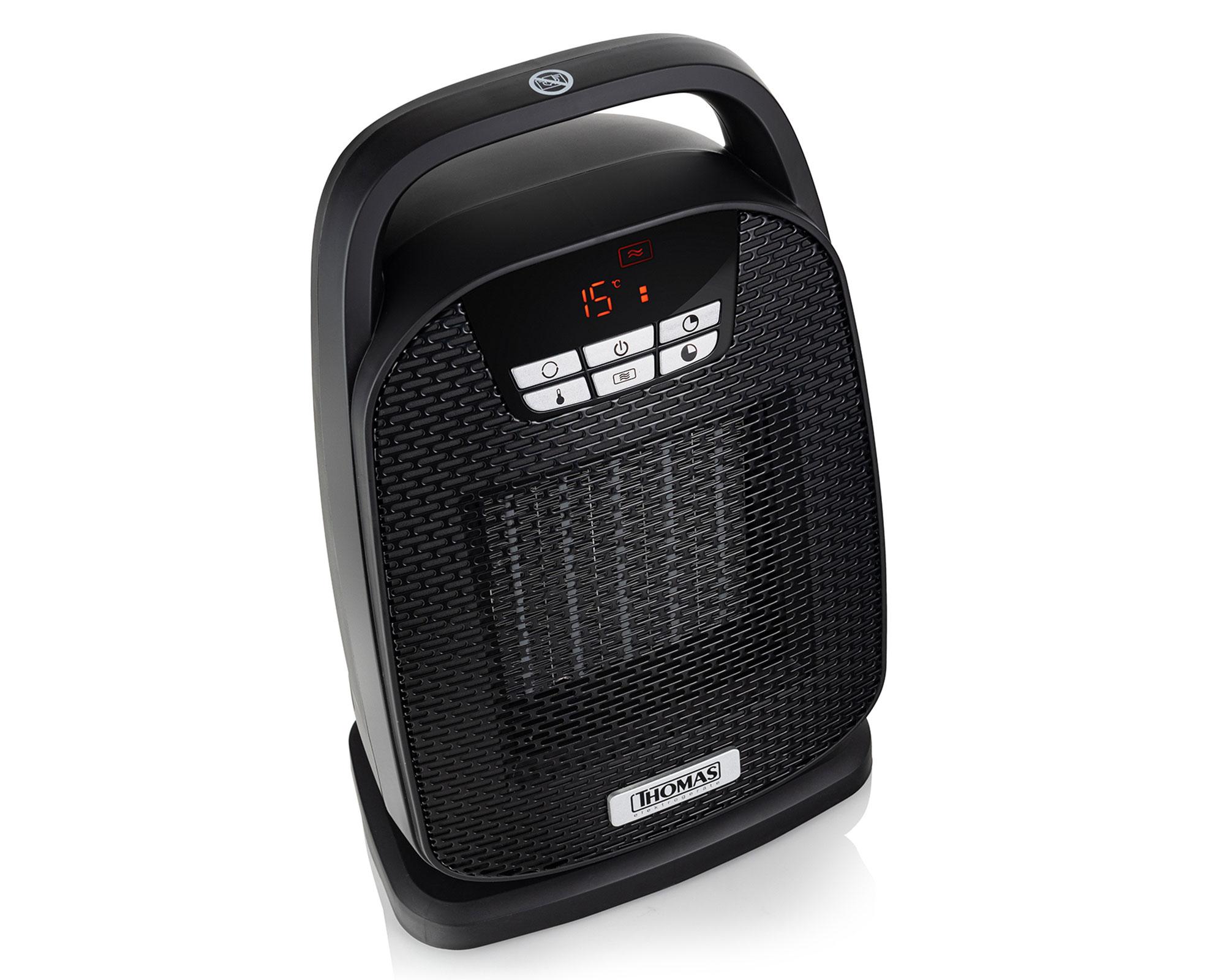 Termoventilador cerámico TH-CH42 negro 2000W-1