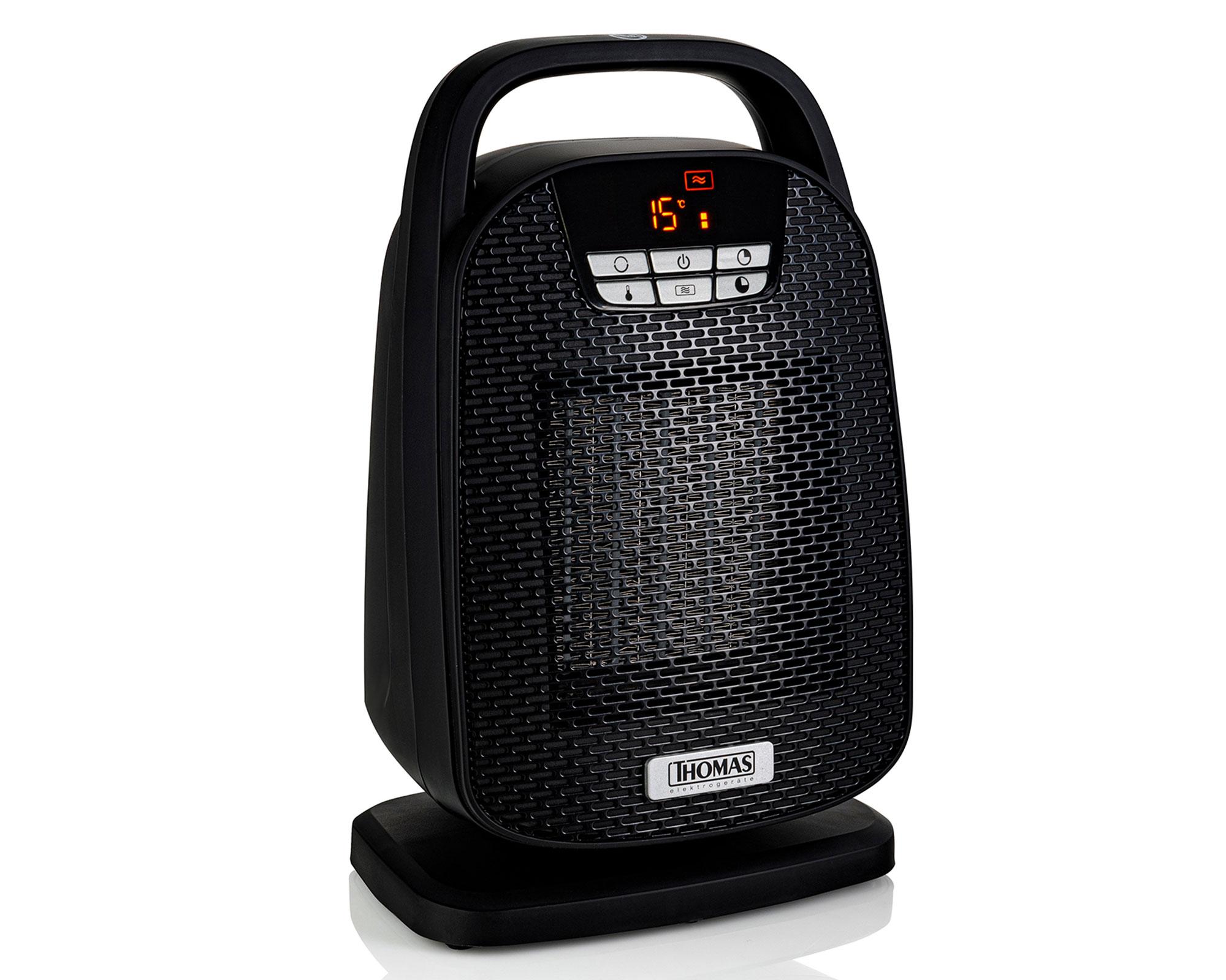 Termoventilador cerámico TH-CH42 negro 2000W-2