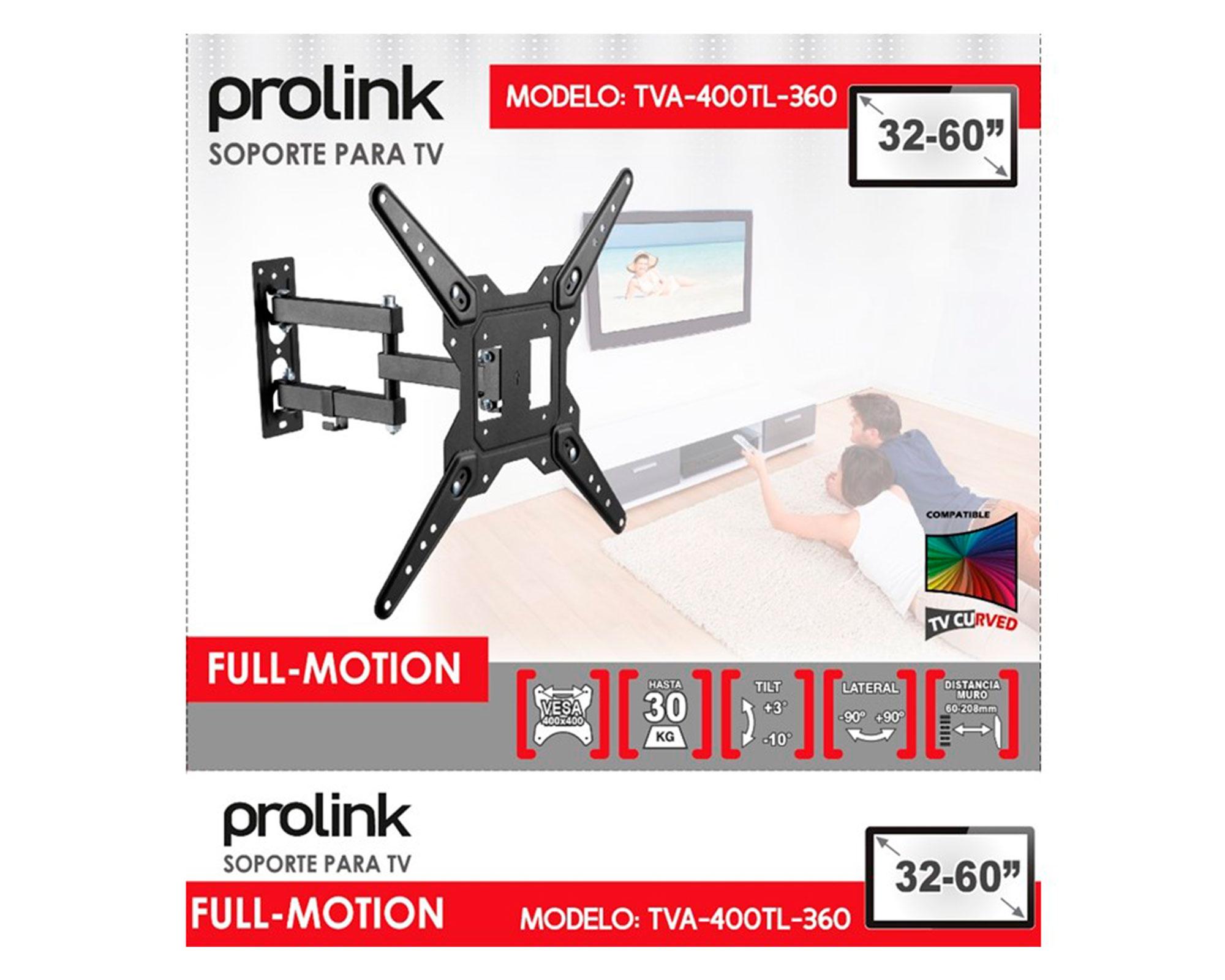 Soporte TV con brazo hasta 60'' TVA-400TL-260 Prolink.-3