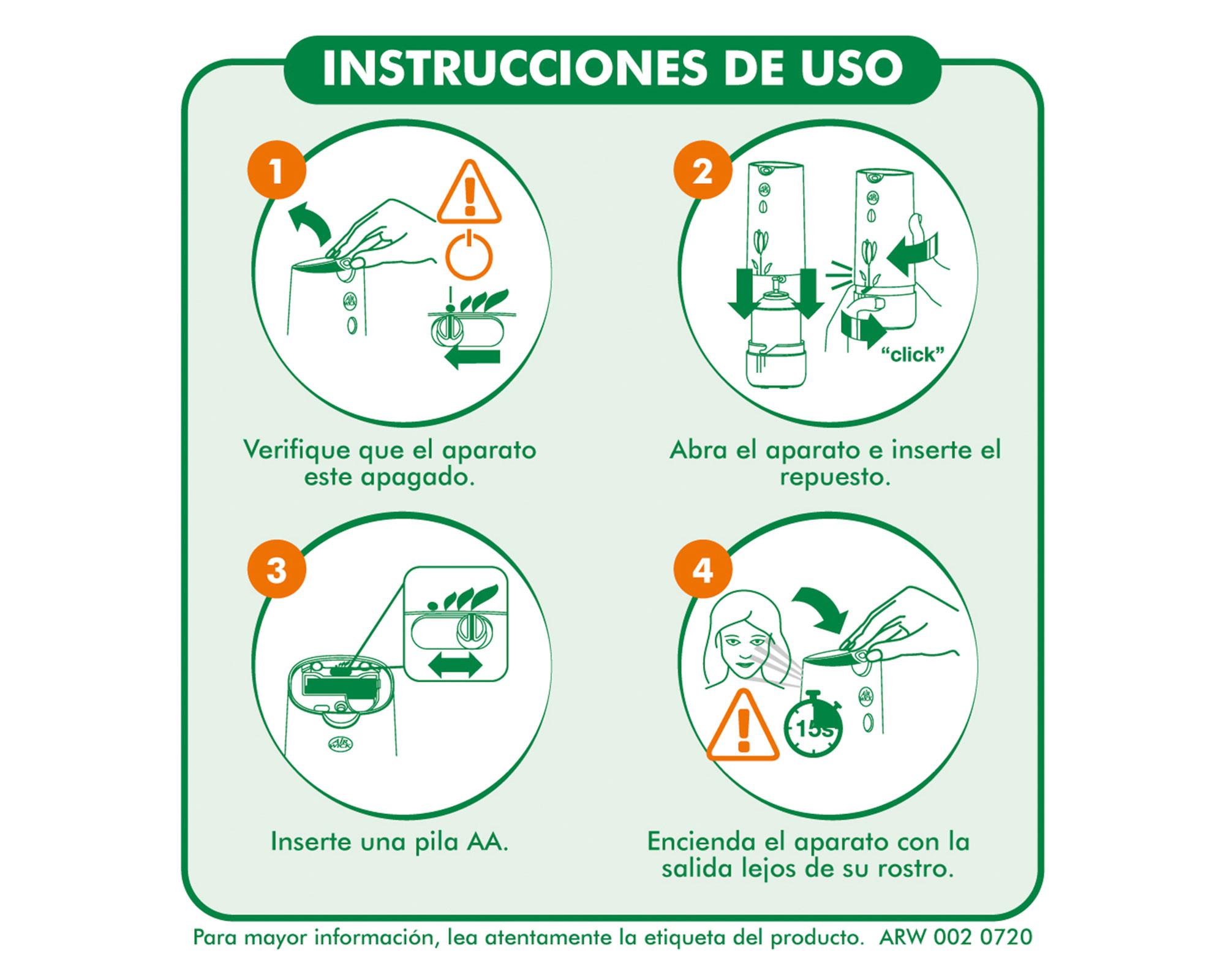 Respuesto recarga 250 ml vainilla Air wick-3