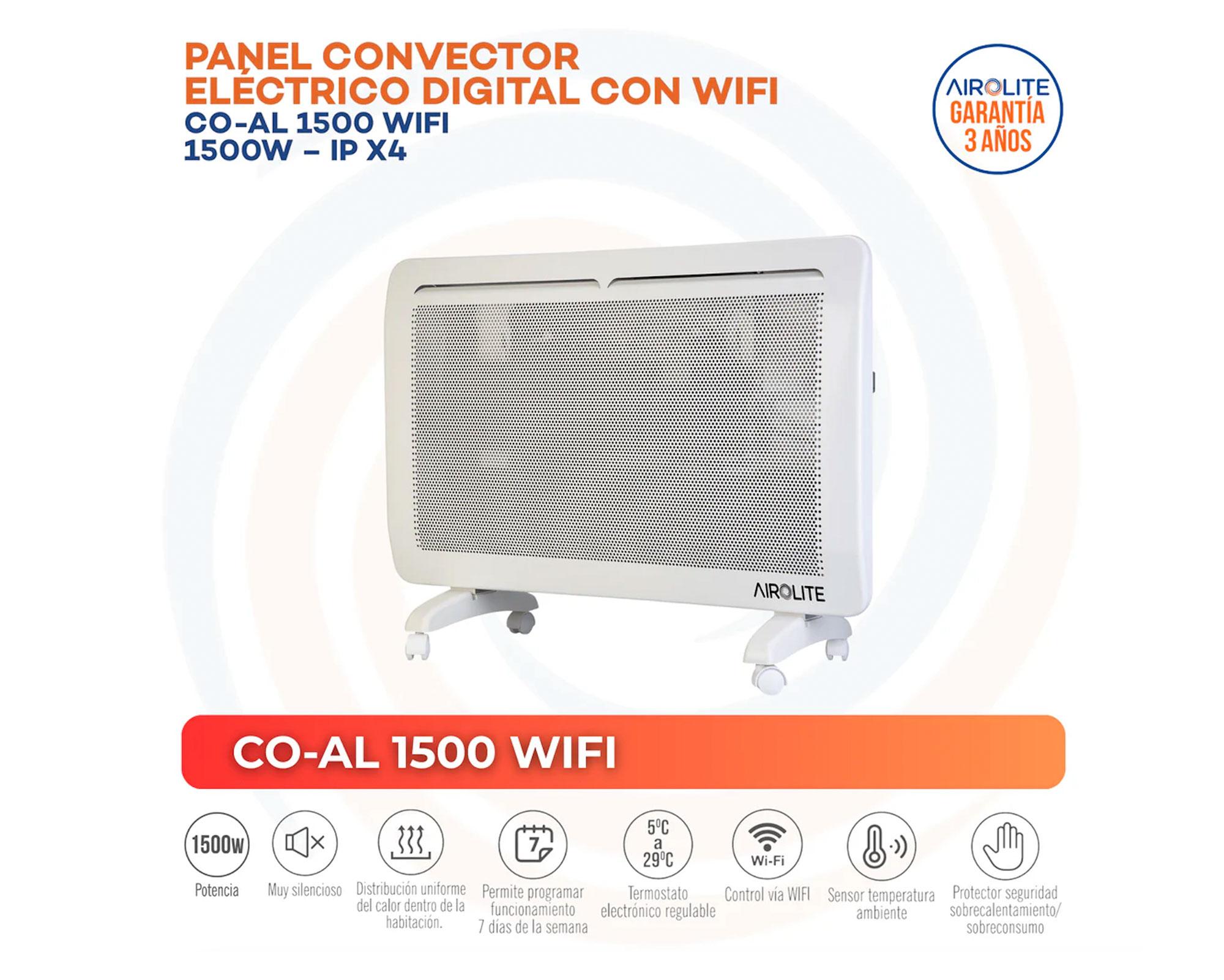 Convector eléctrico CO-AL 1500 Wifi 1500 W-1