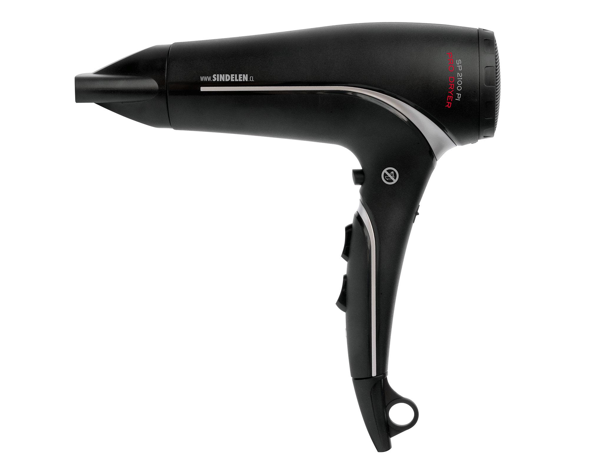 Secador de pelo 2100W SP 2100 PL negro Sindelen-0