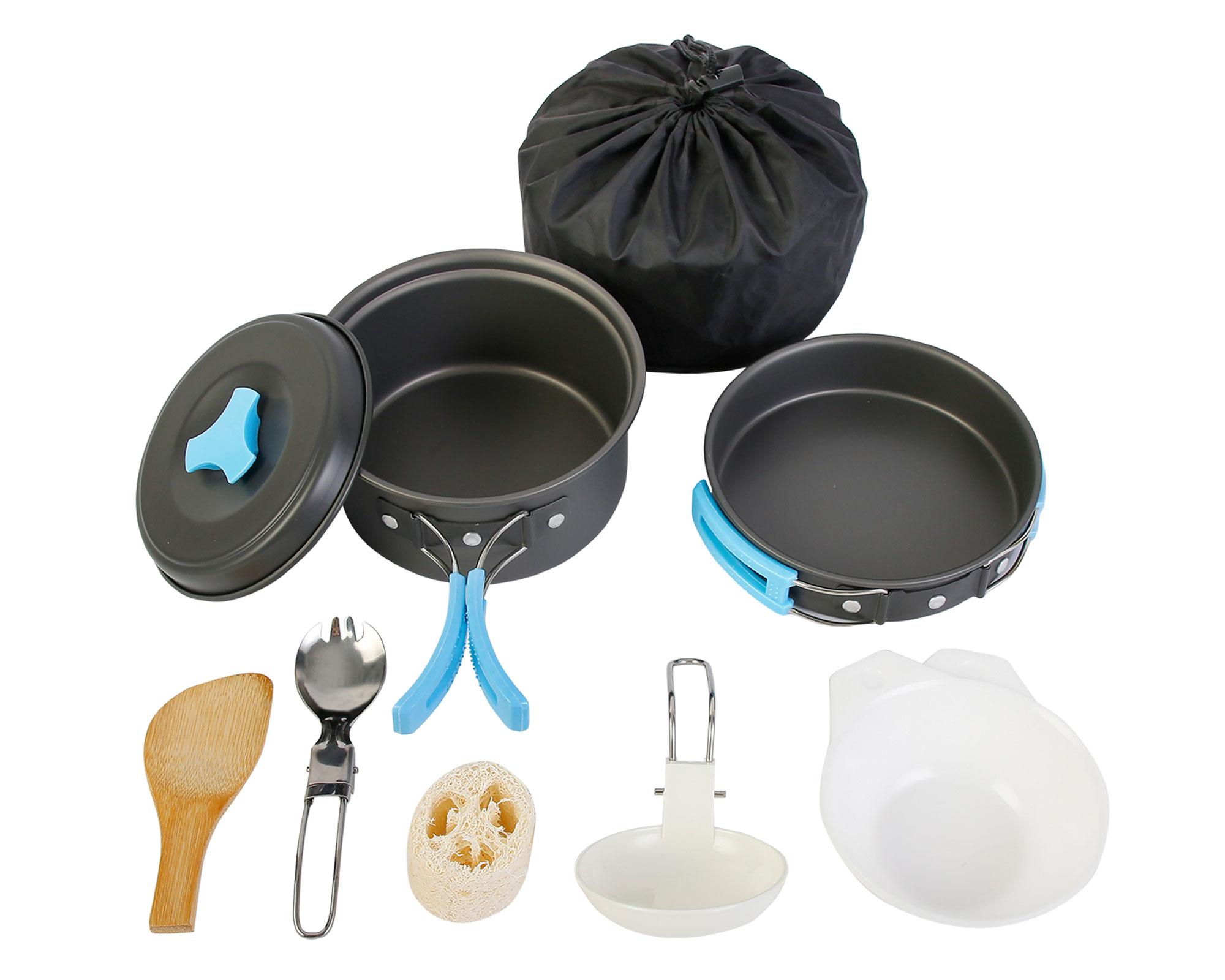 Set cocina camping 7 piezas Alpes-0