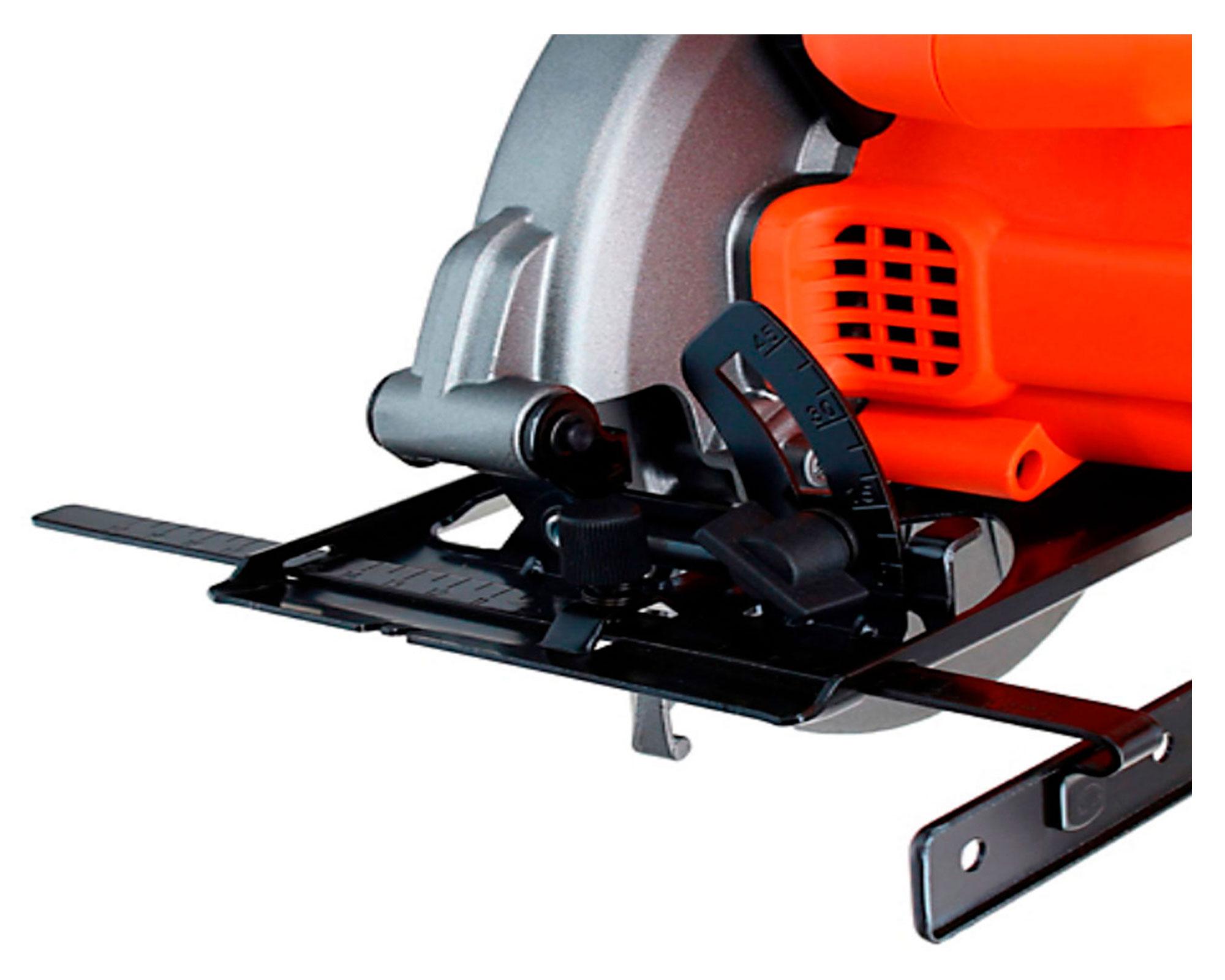 Sierra circular 1400W + lijadora orbital 200W + taladro percutor 550W Black+Decker-3