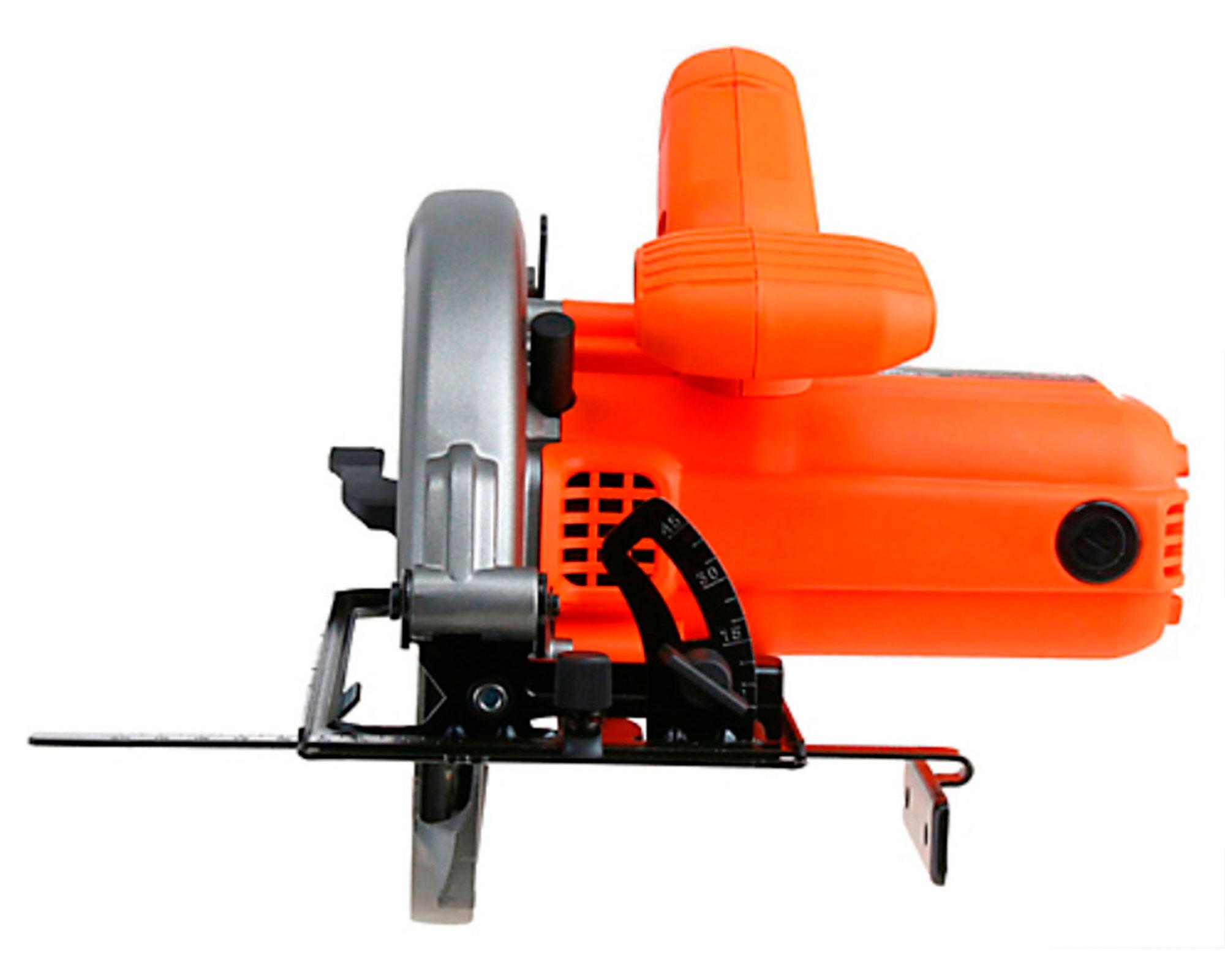 Sierra circular 1400W + lijadora orbital 200W + taladro percutor 550W Black+Decker-2