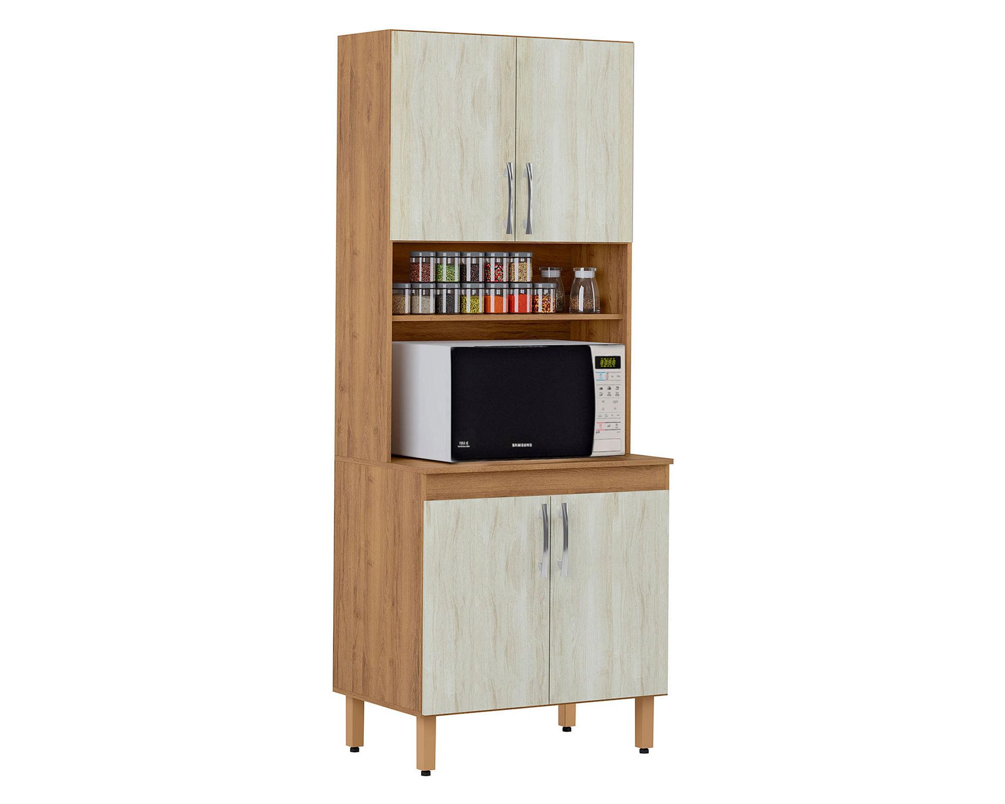 Kit cocina 4 puertas Piazzo kalahari/montana Home Mobili-0