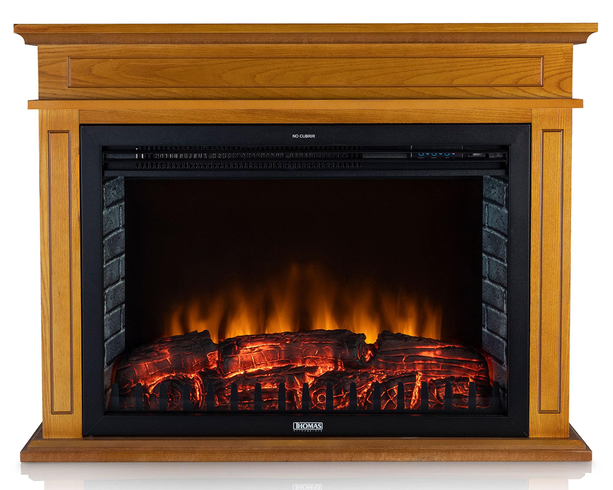 Chimenea eléctrica TH-FP105 café 2000W-0