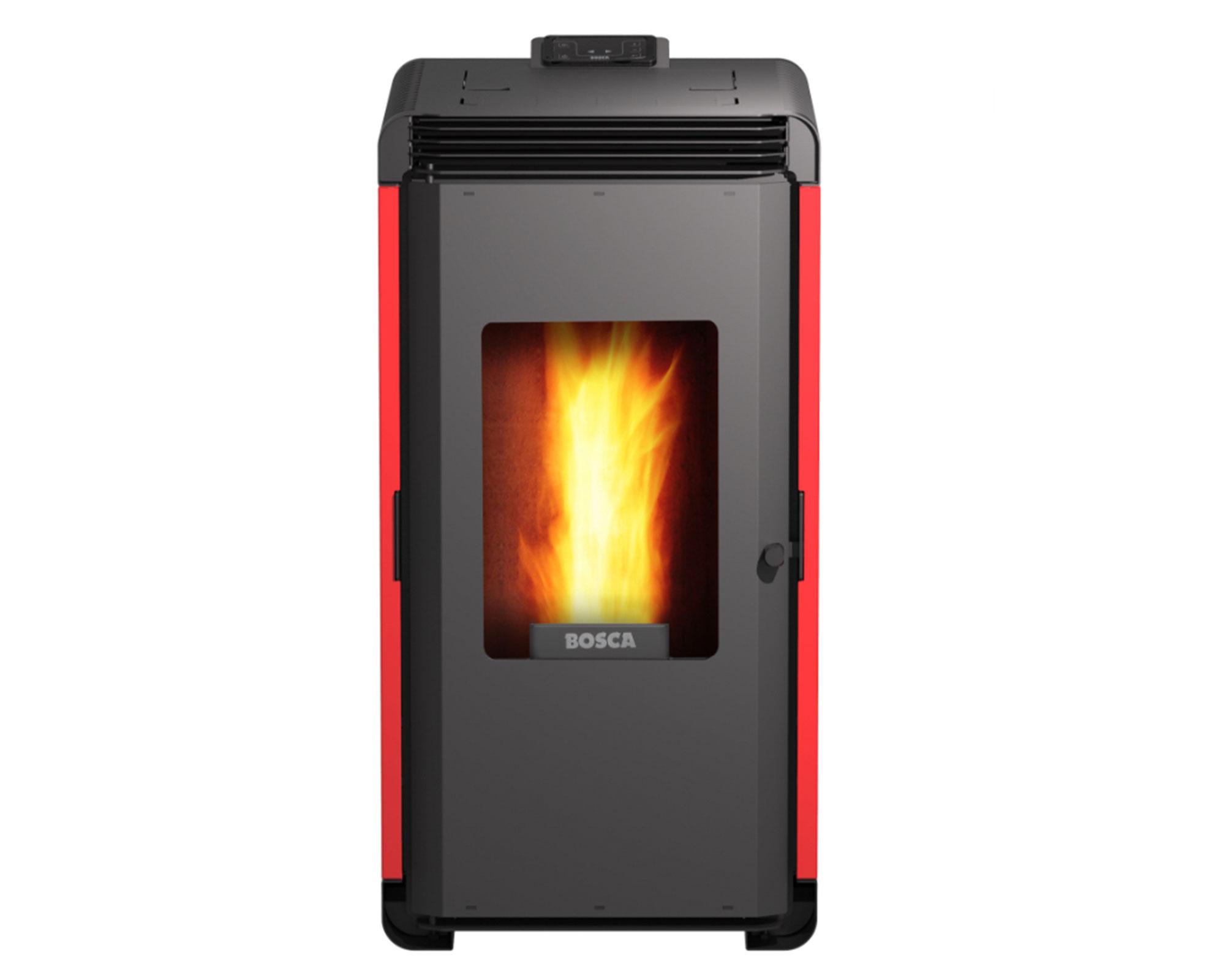 Estufa a pellet Hera+ rojo 9000 W-0