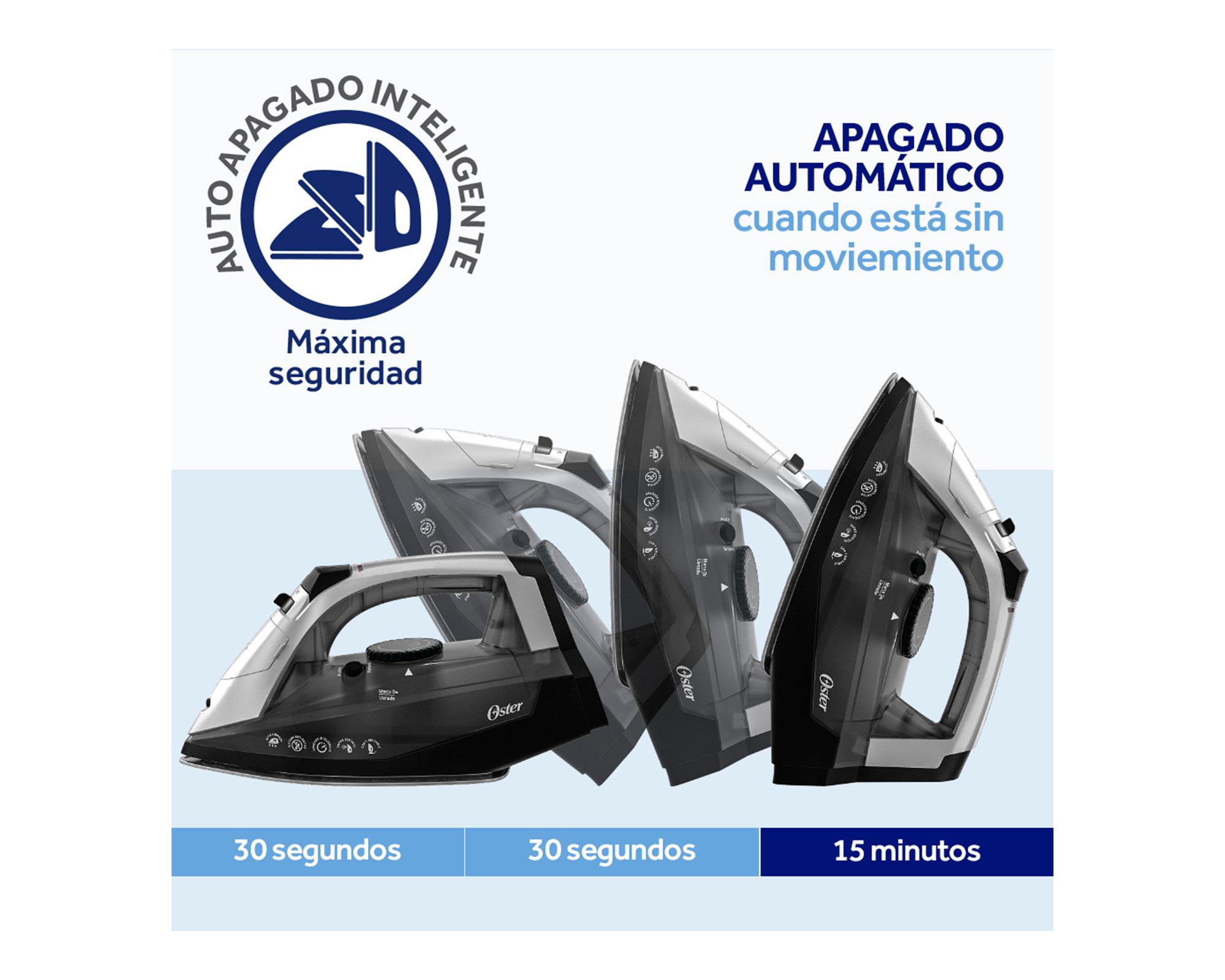 Plancha a vapor 2200W GCSTCC300-052 gris Oster-8