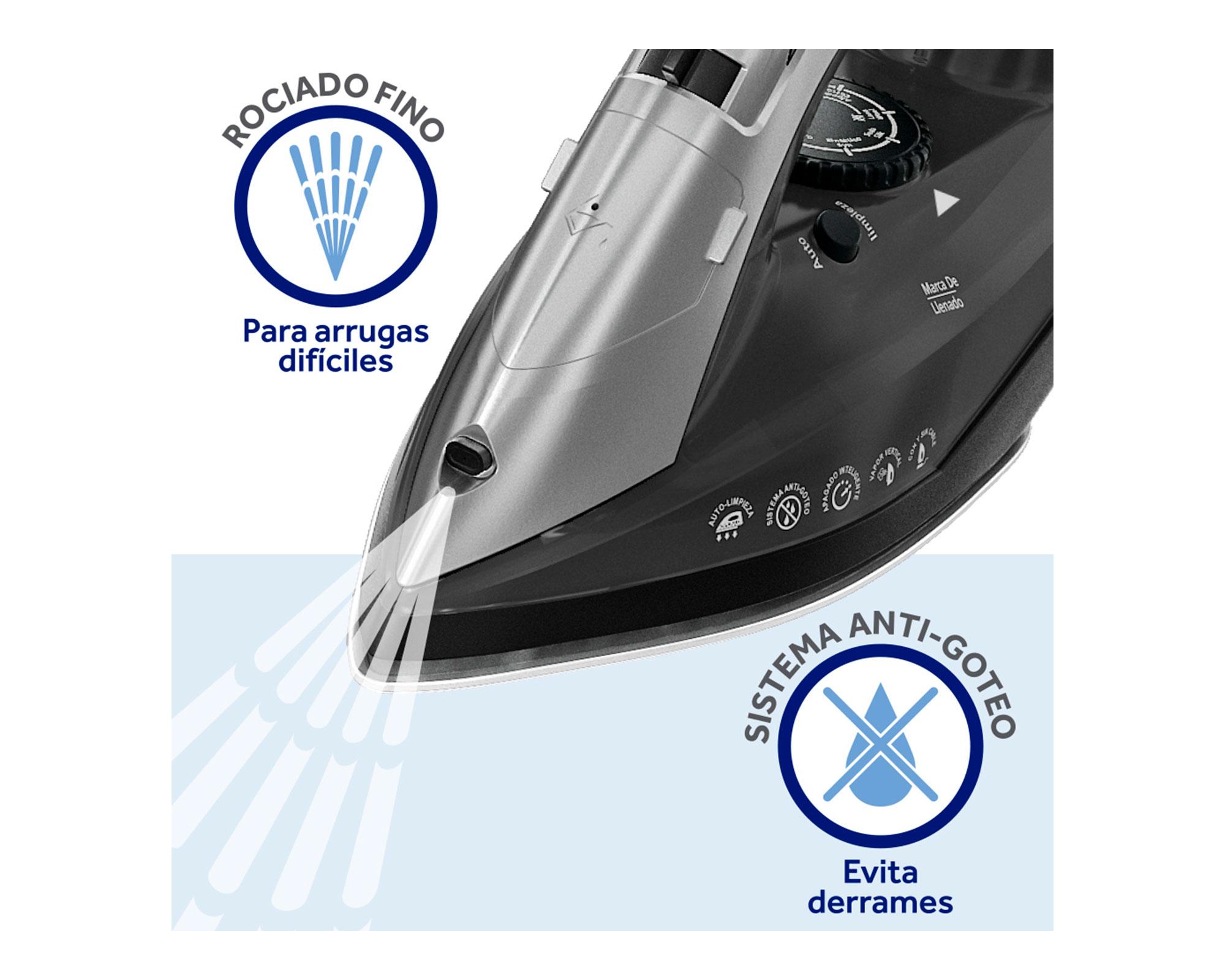 Plancha a vapor 2200W GCSTCC300-052 gris Oster-11