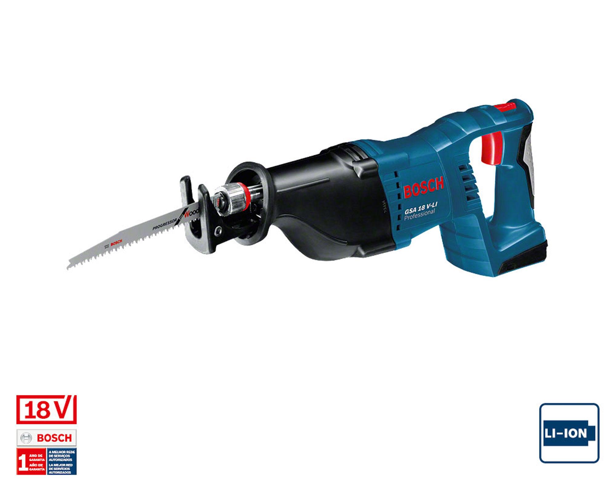 Sierra sable inalámbrica 18V GSA 18V-LI Bosch.-1