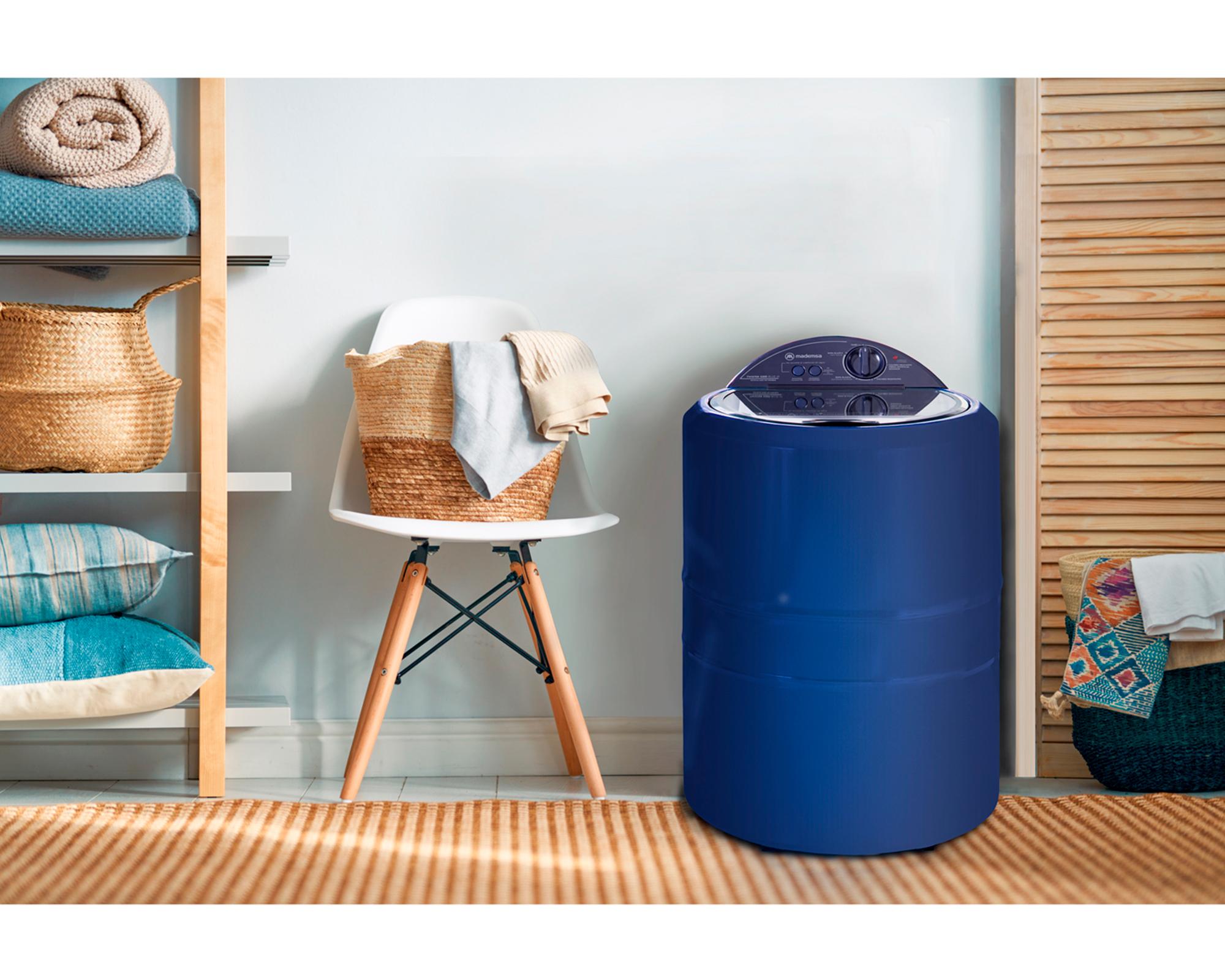 Lavadora semi automática Twister 5300 carga superior 4 kg azul-4