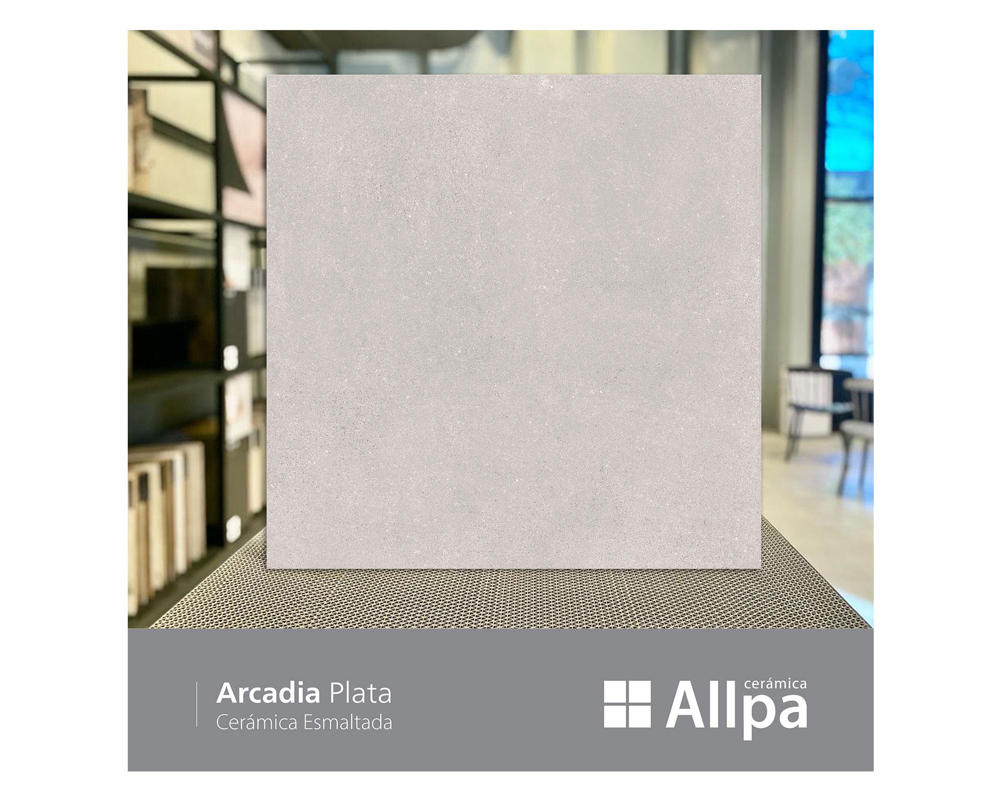 Cerámica piso muro Arcadia plateado 46x46 cm 2.58 m2-3