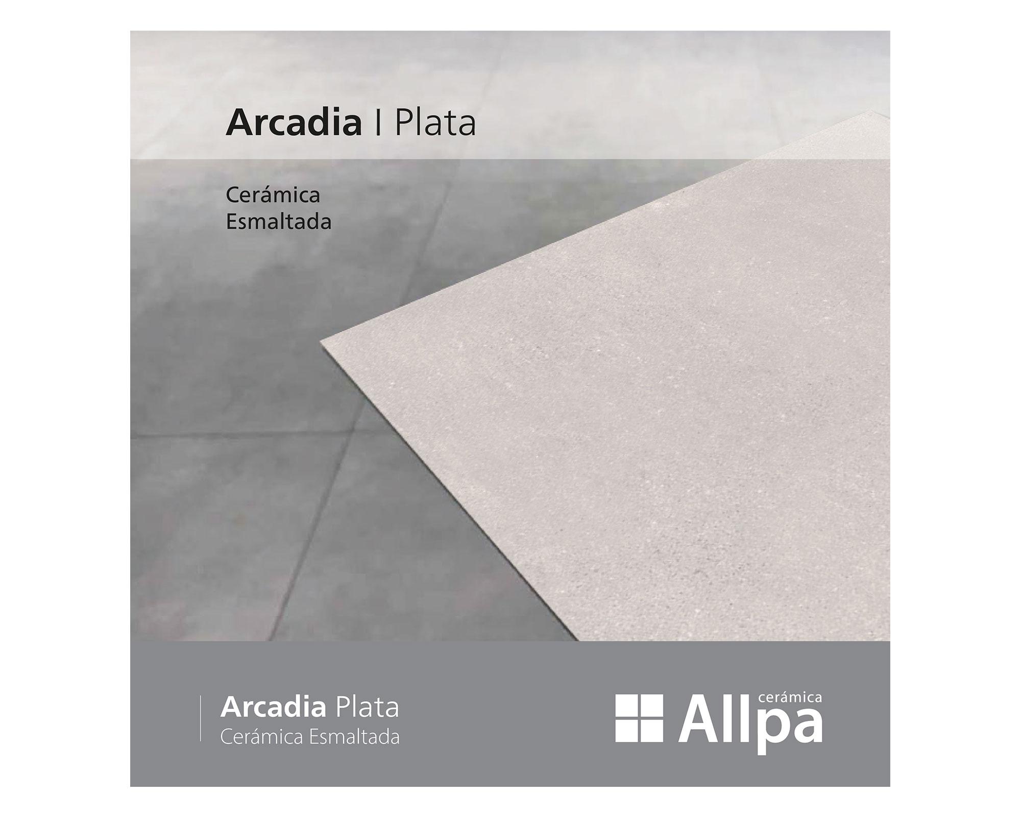Cerámica piso muro Arcadia plateado 46x46 cm 2.58 m2-4