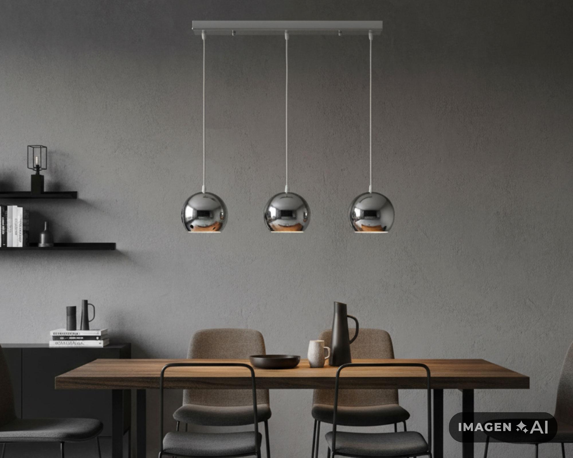 Lámpara colgar 3L E27 Loft 2.0 Abitare-4