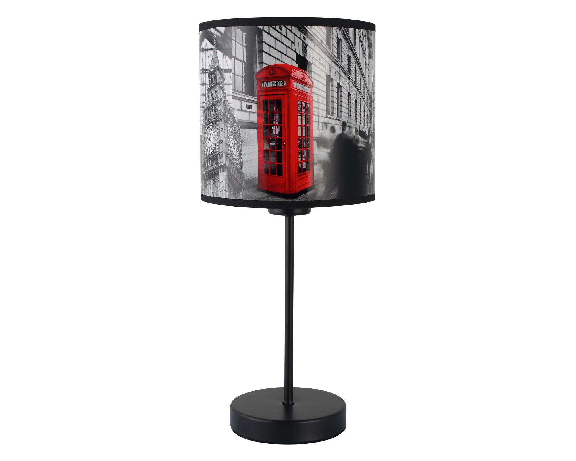 Lámpara sobremesa 1L E27 City Abitare-0