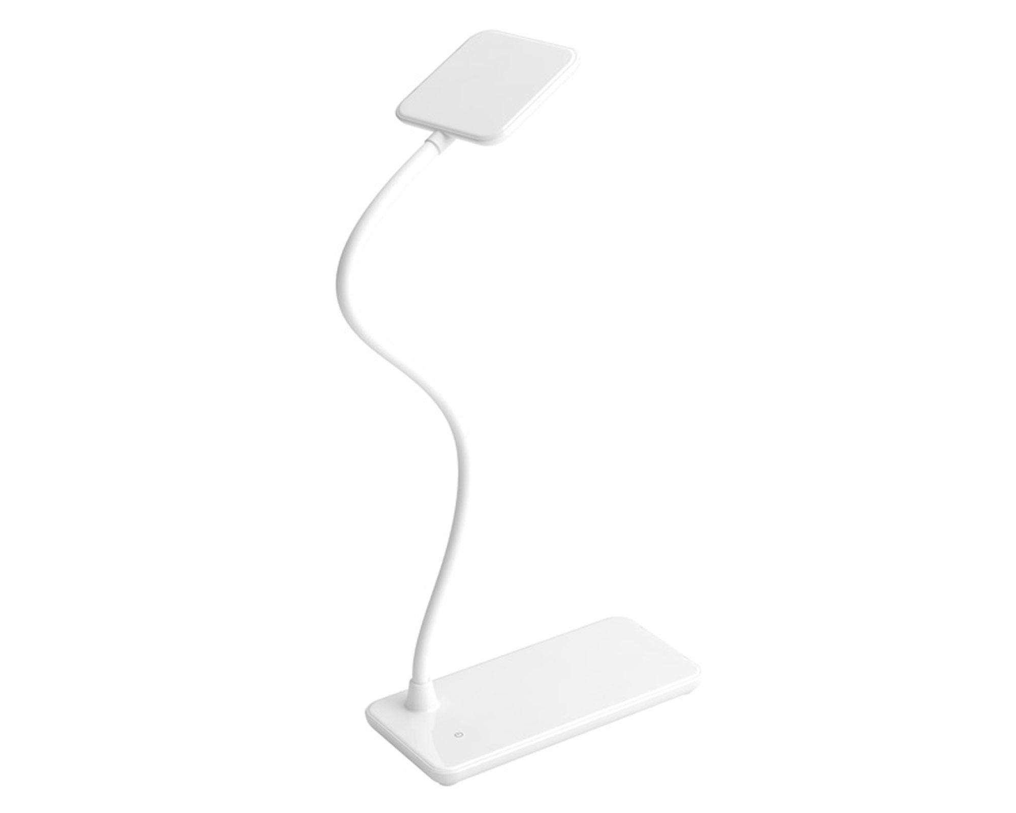 Lámpara escritorio LED Menfis blanco Abitare-0