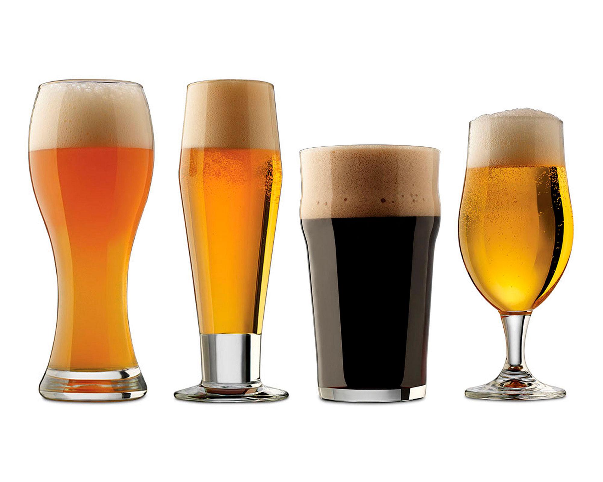 Vaso cervecero Europe beer 4 piezas Glasso-0