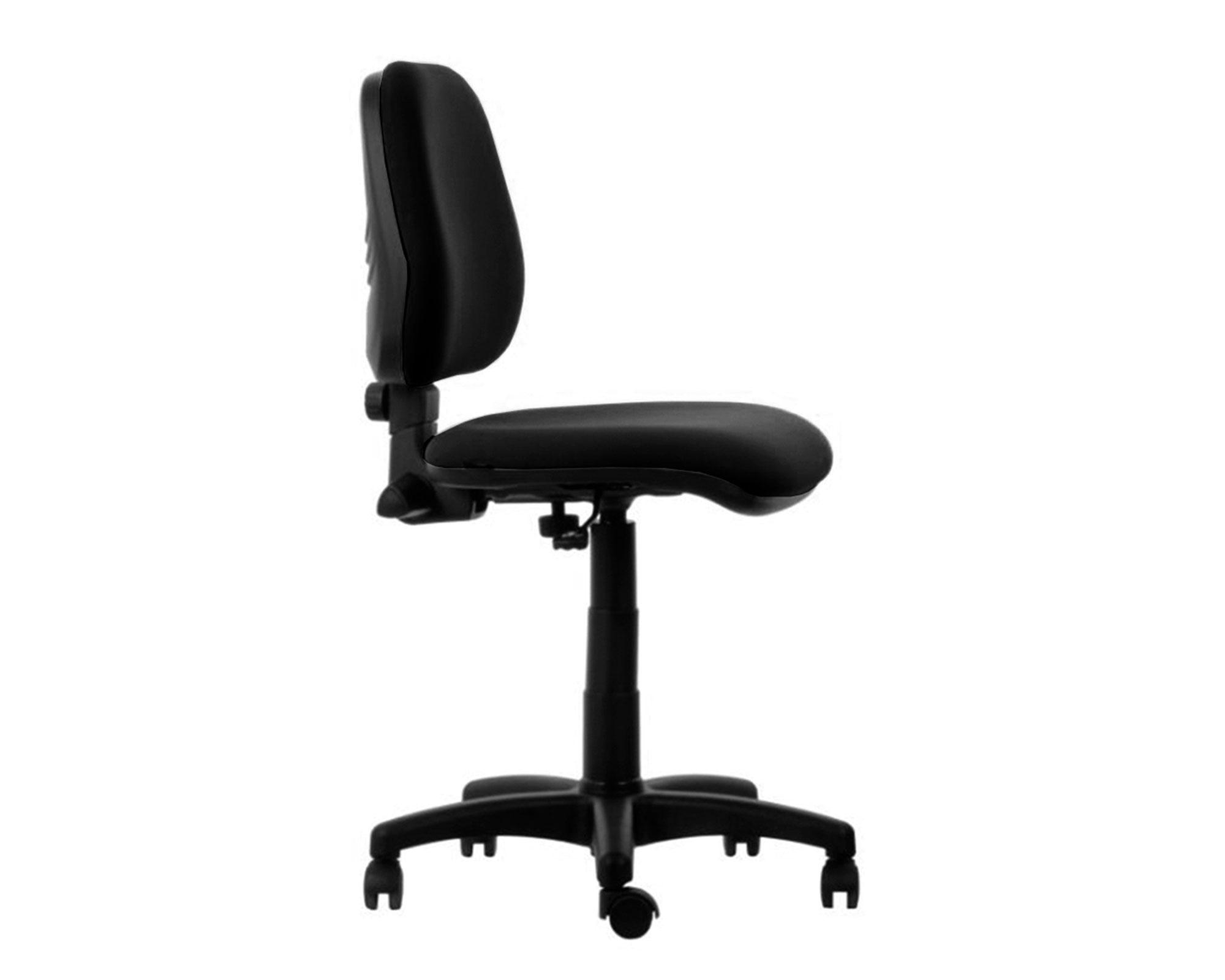 Silla de escritorio Rudy media negro Contatto-1