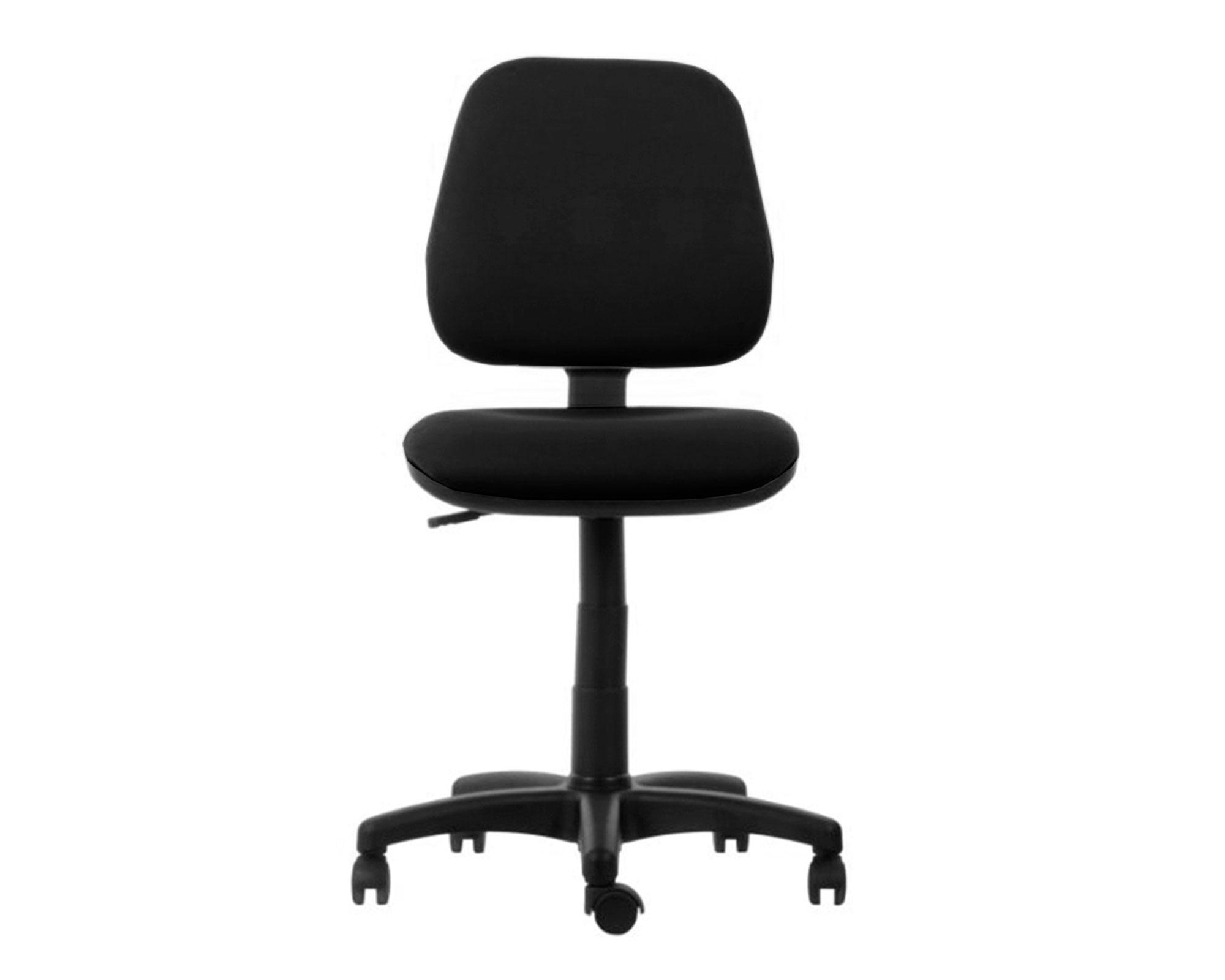 Silla de escritorio Rudy media negro Contatto-0