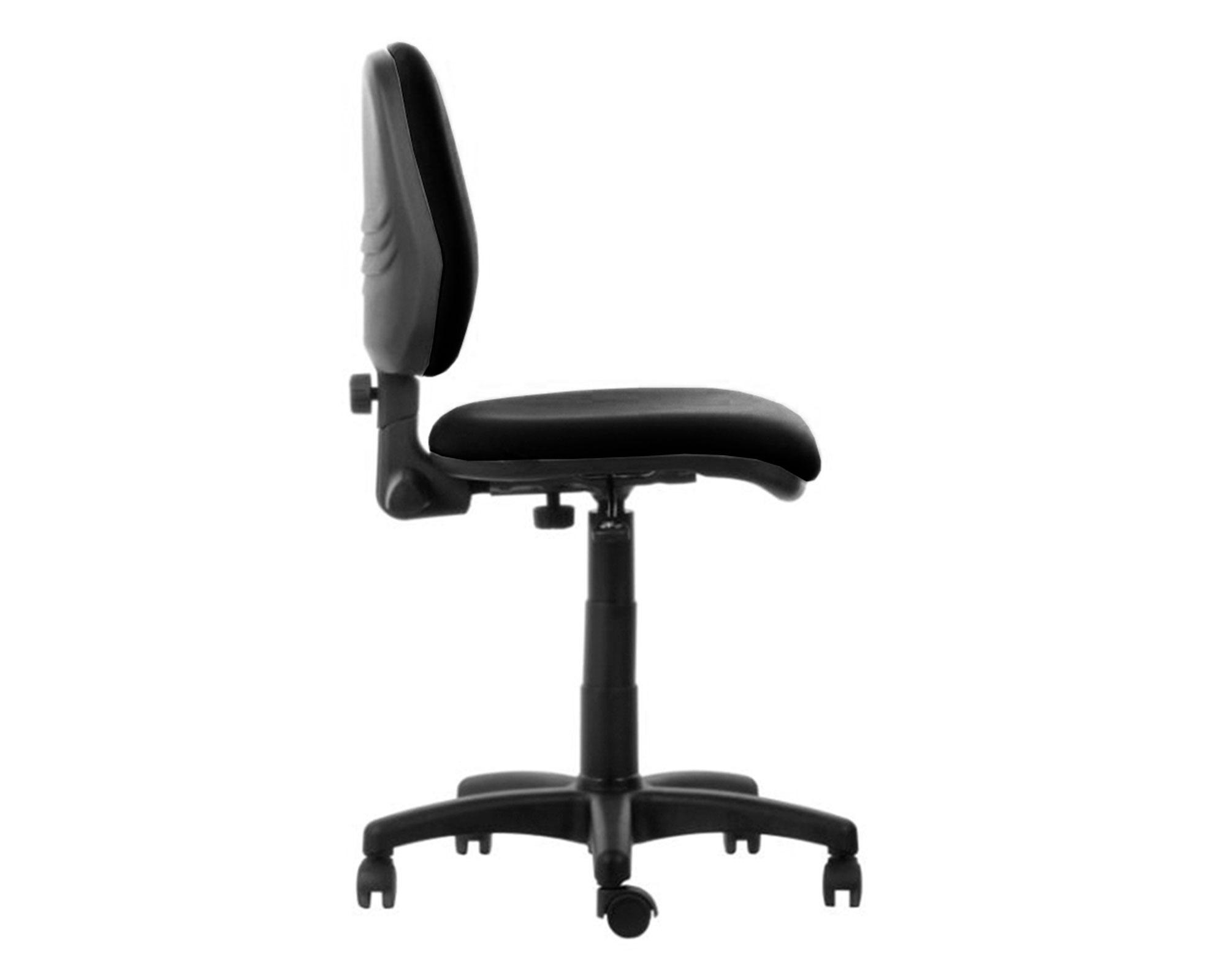 Silla de escritorio Rudy media negro Contatto-2