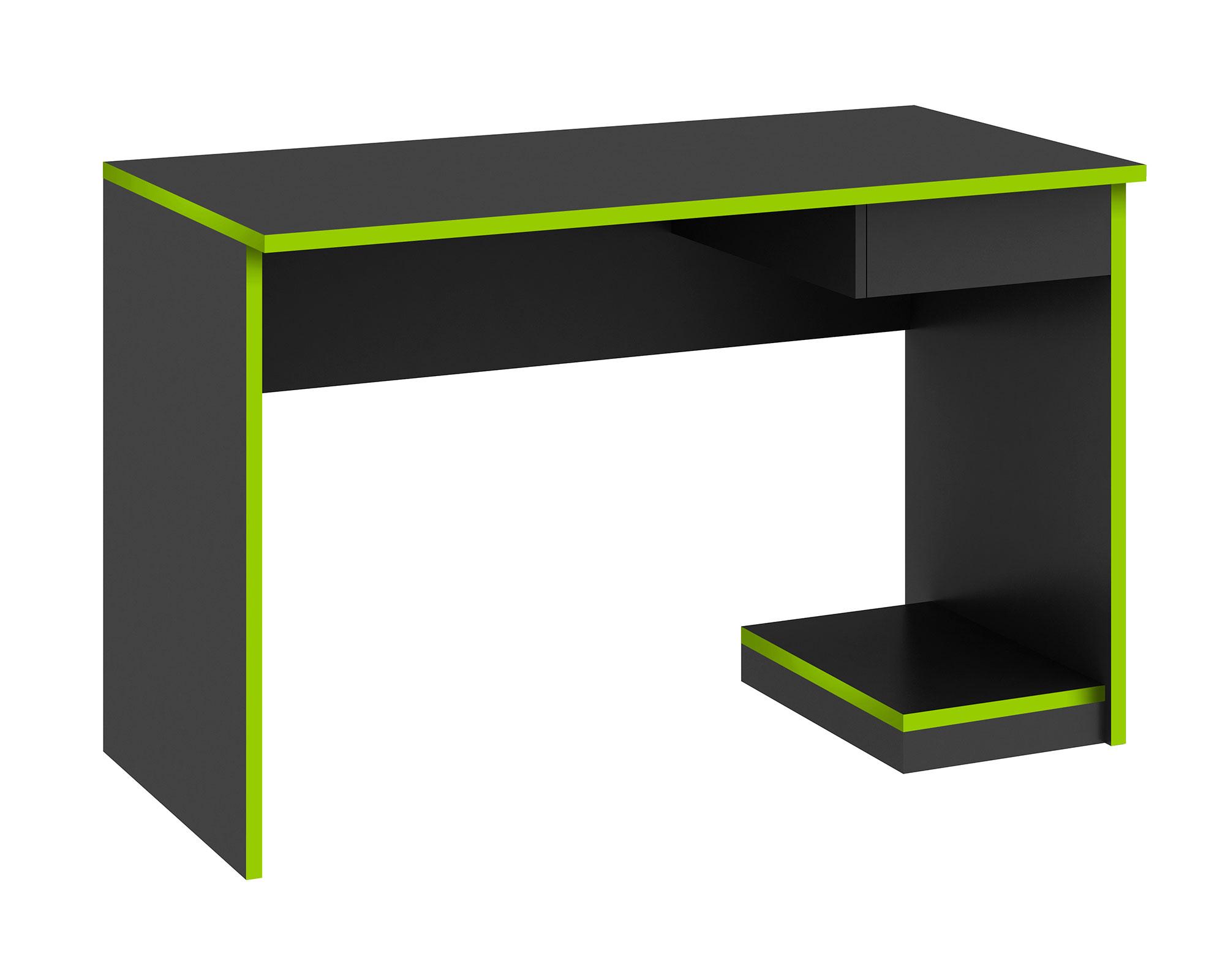Escritorio Gamer negro/verde MobilFrank-0