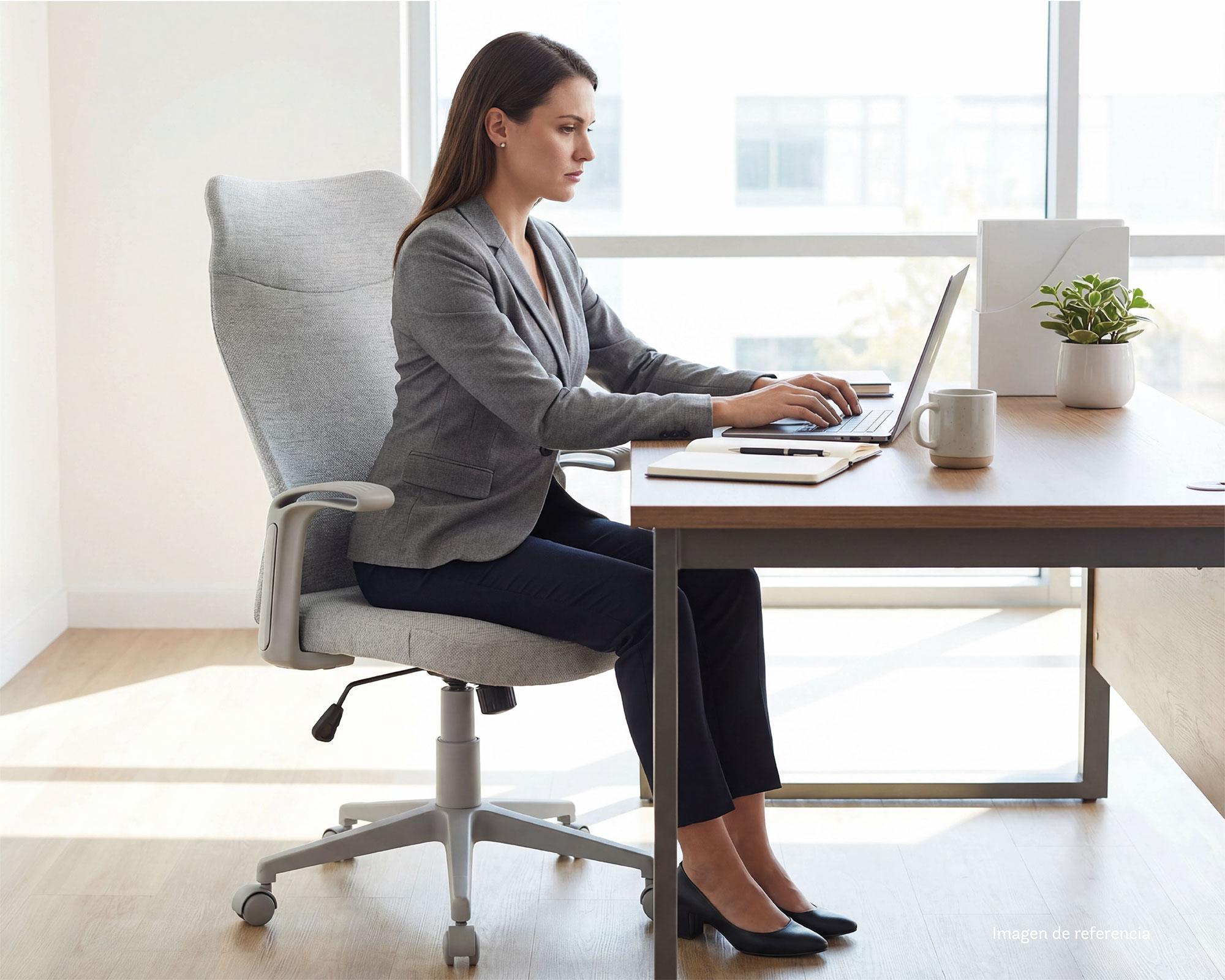 Silla ejecutiva Fabric gris M+Design-2