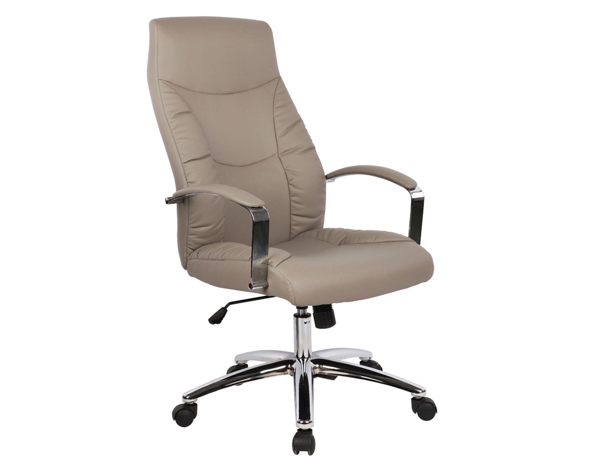 Silla de escritorio ejecutiva Edita beige M+Design-1