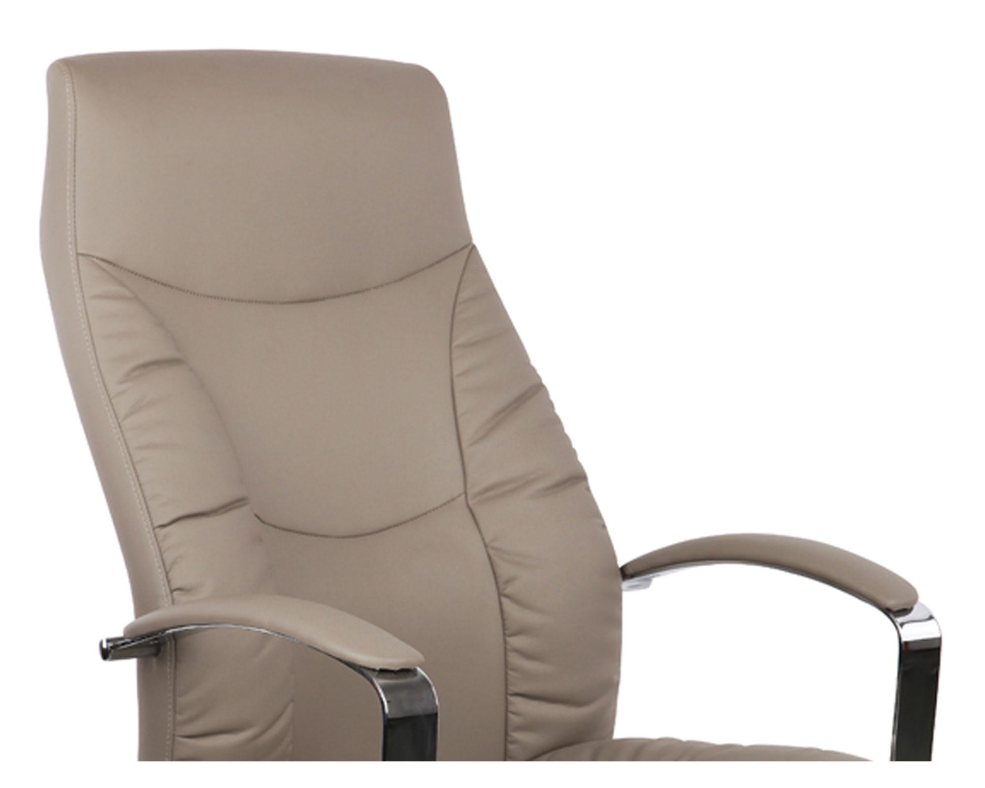 Silla de escritorio ejecutiva Edita beige M+Design-2