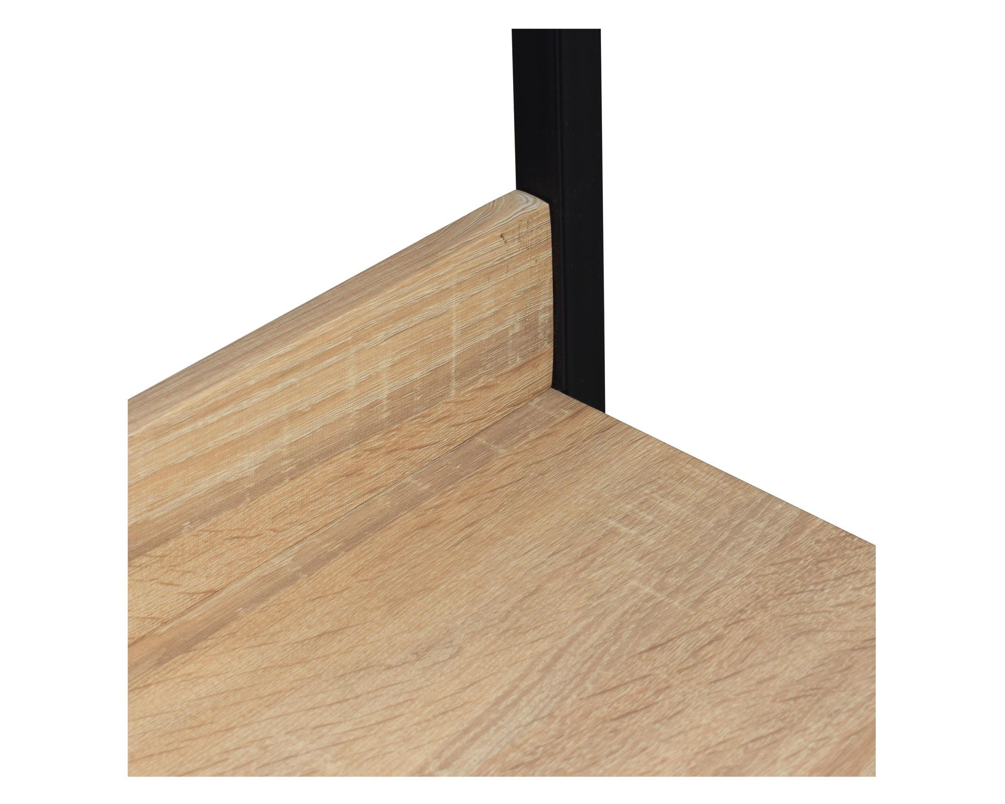 Repisa 4 niveles natural/negro M+Design-4